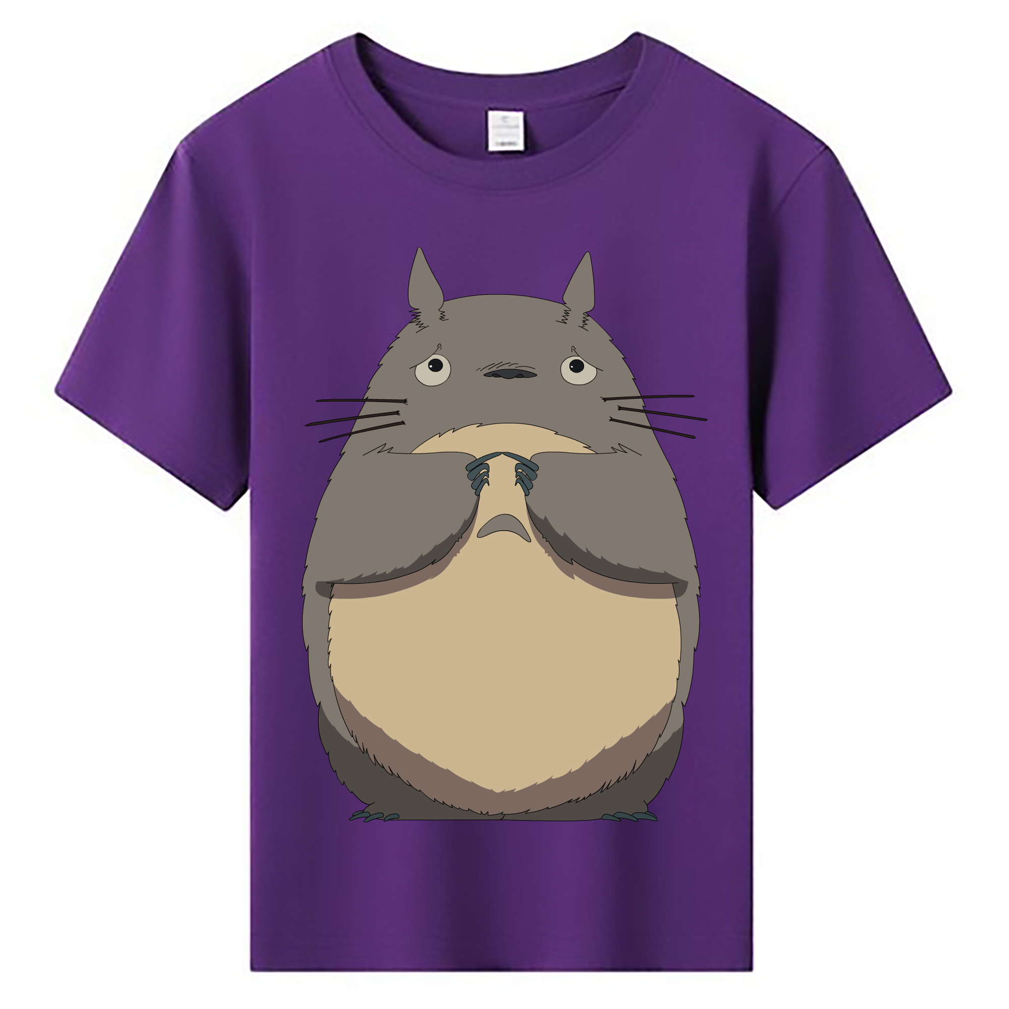 （画像用） となりのトトロ 草壁メイ 草壁サツキ My Neighbor Totoro Satsuki Kusakabe Mei Kusakabe 綿100％キッズTシャツ（フロントプリント）