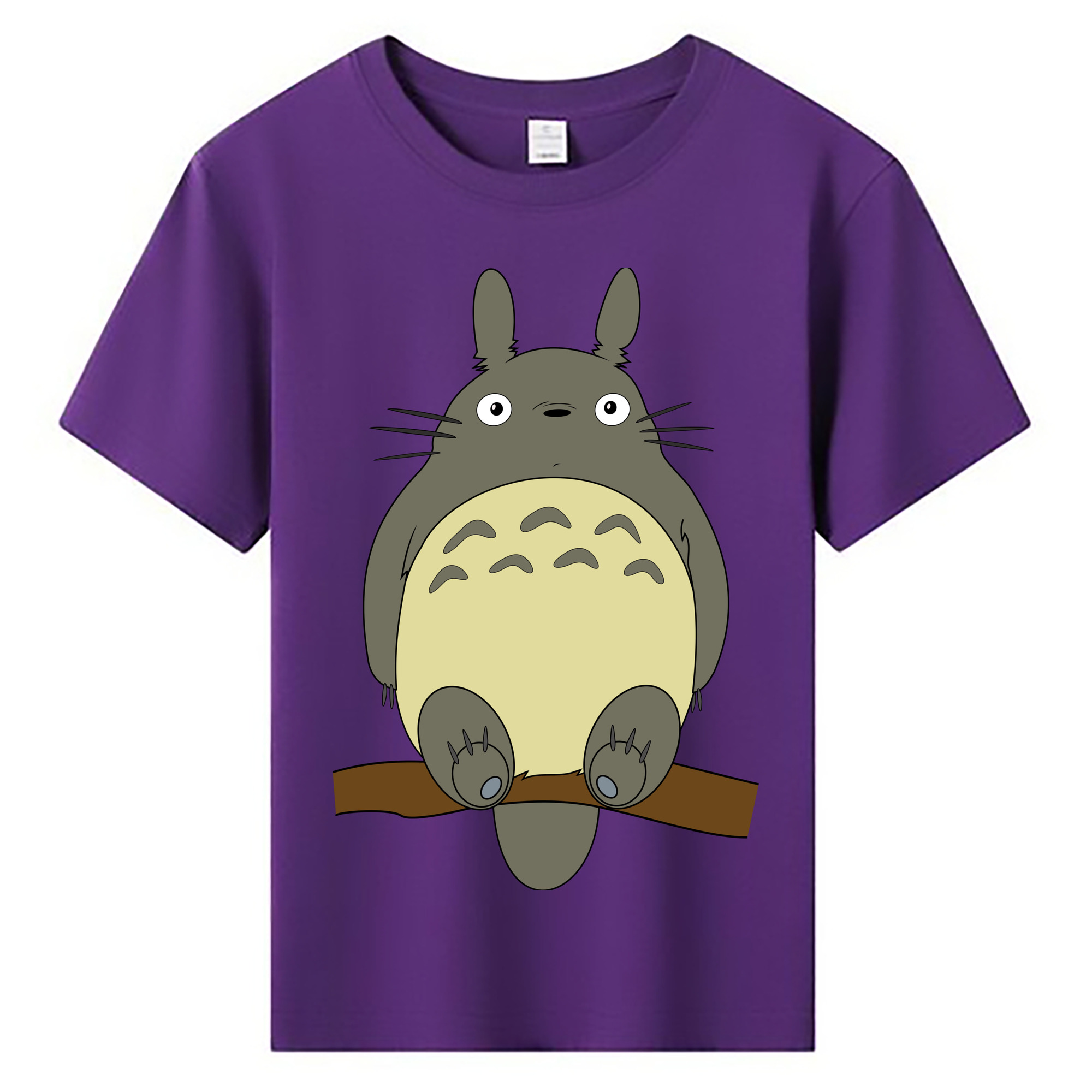 （画像用） となりのトトロ 草壁メイ 草壁サツキ My Neighbor Totoro Satsuki Kusakabe Mei Kusakabe 綿100％キッズTシャツ（フロントプリント）