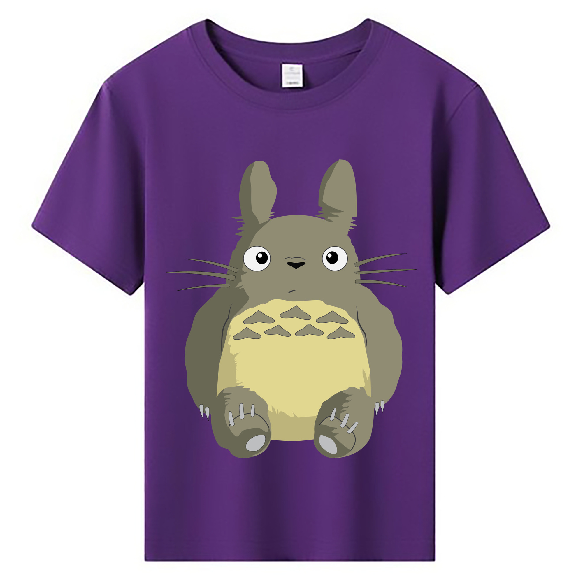 （画像用） となりのトトロ 草壁メイ 草壁サツキ My Neighbor Totoro Satsuki Kusakabe Mei Kusakabe 綿100％キッズTシャツ（フロントプリント）