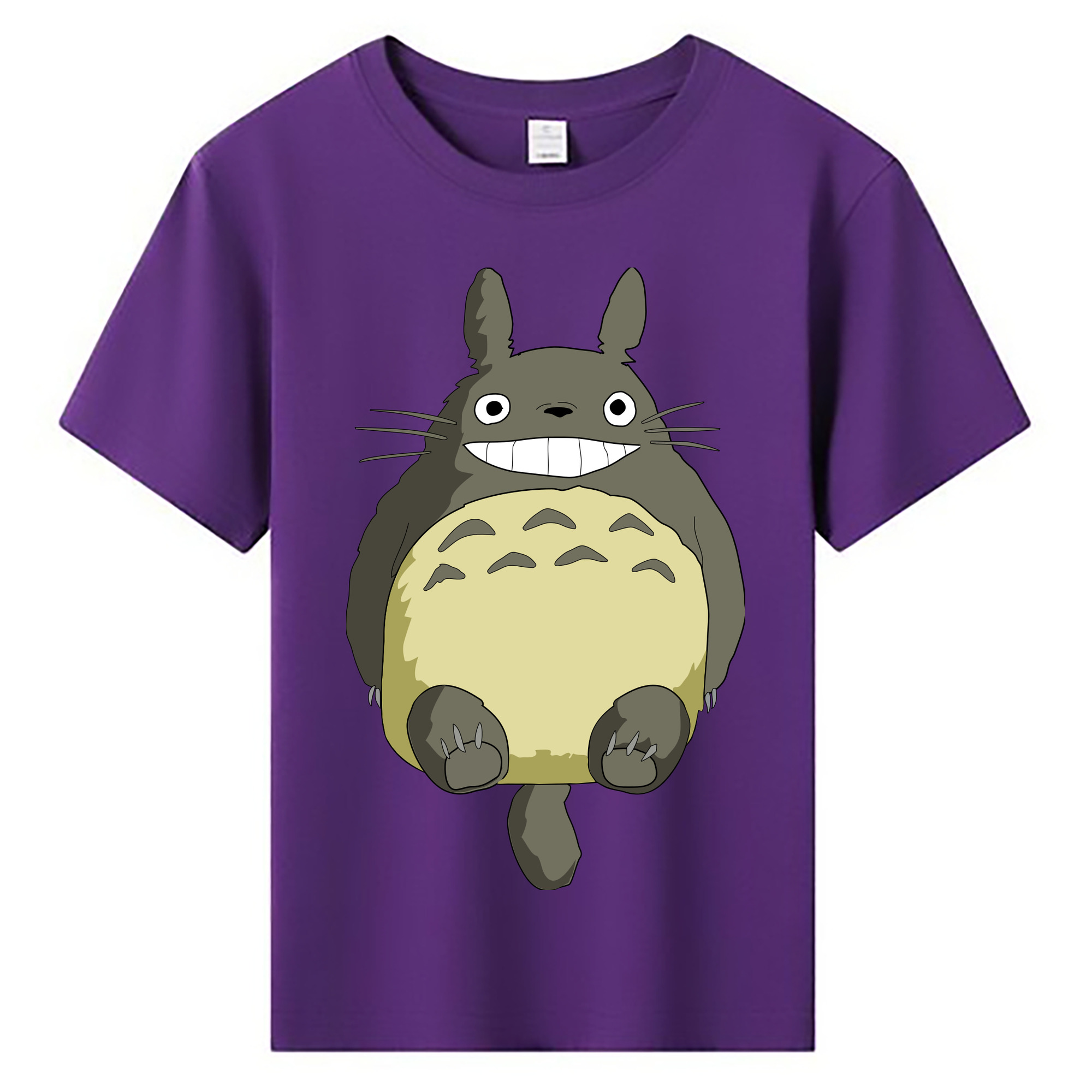 （画像用） となりのトトロ 草壁メイ 草壁サツキ My Neighbor Totoro Satsuki Kusakabe Mei Kusakabe 綿100％キッズTシャツ（フロントプリント）