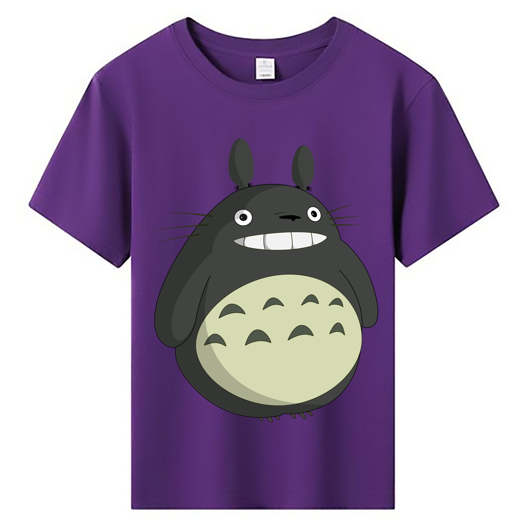 （画像用） となりのトトロ 草壁メイ 草壁サツキ My Neighbor Totoro Satsuki Kusakabe Mei Kusakabe 綿100％キッズTシャツ（フロントプリント）