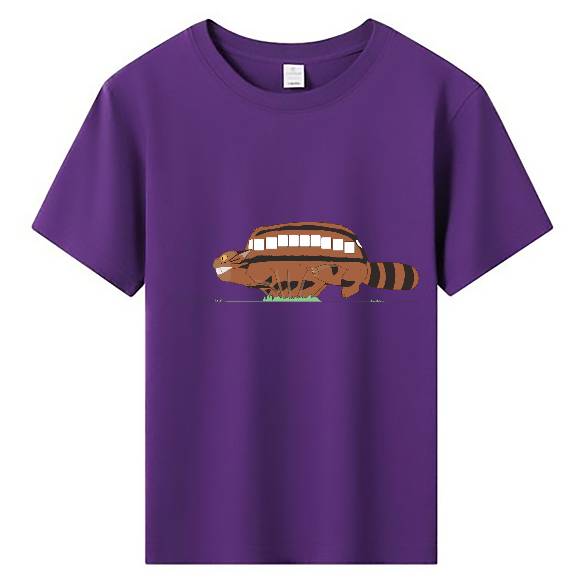 （画像用） となりのトトロ 草壁メイ 草壁サツキ My Neighbor Totoro Satsuki Kusakabe Mei Kusakabe 綿100％キッズTシャツ（フロントプリント）