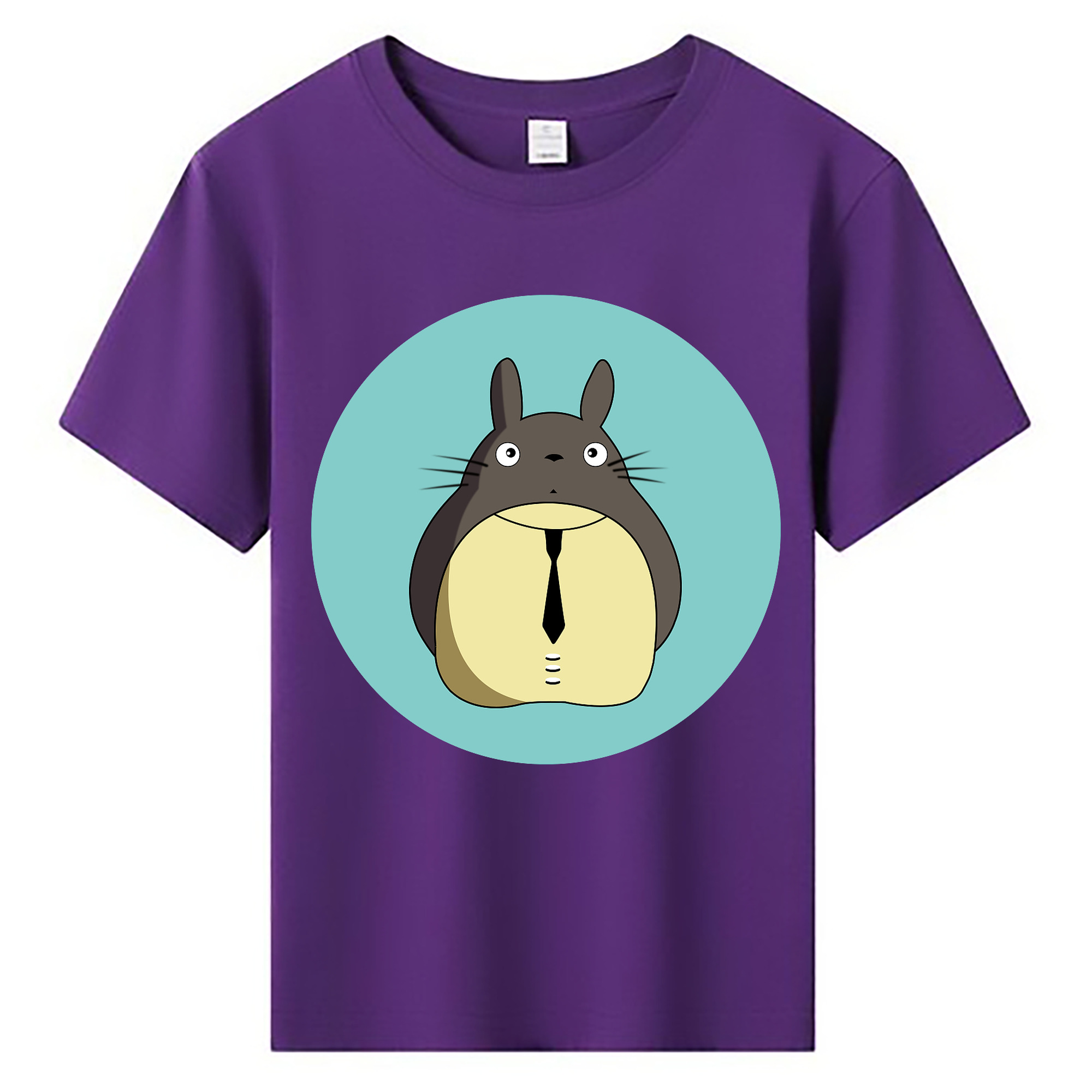 （画像用） となりのトトロ 草壁メイ 草壁サツキ My Neighbor Totoro Satsuki Kusakabe Mei Kusakabe 綿100％キッズTシャツ（フロントプリント）