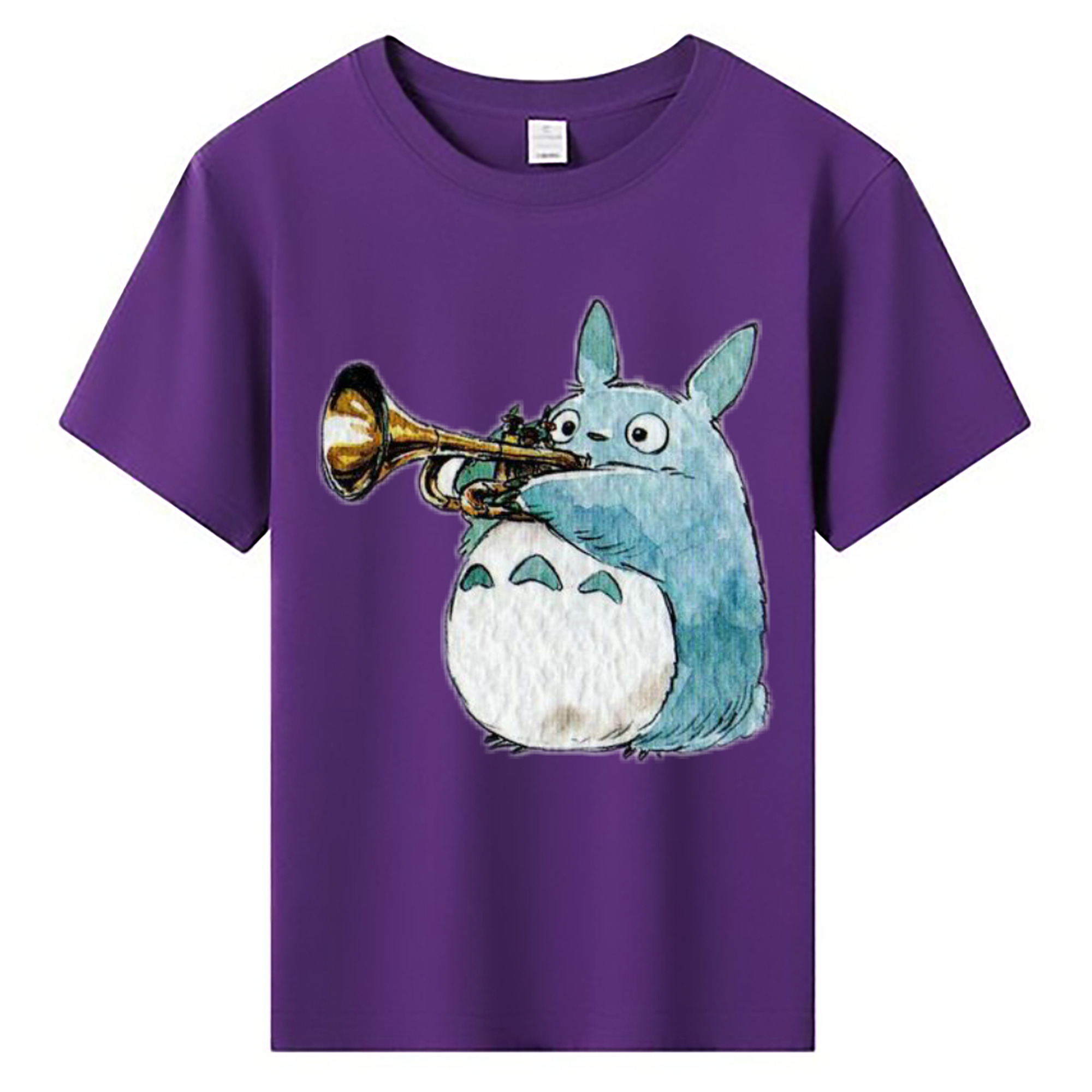 （画像用） となりのトトロ 草壁メイ 草壁サツキ My Neighbor Totoro Satsuki Kusakabe Mei Kusakabe 綿100％キッズTシャツ（フロントプリント）
