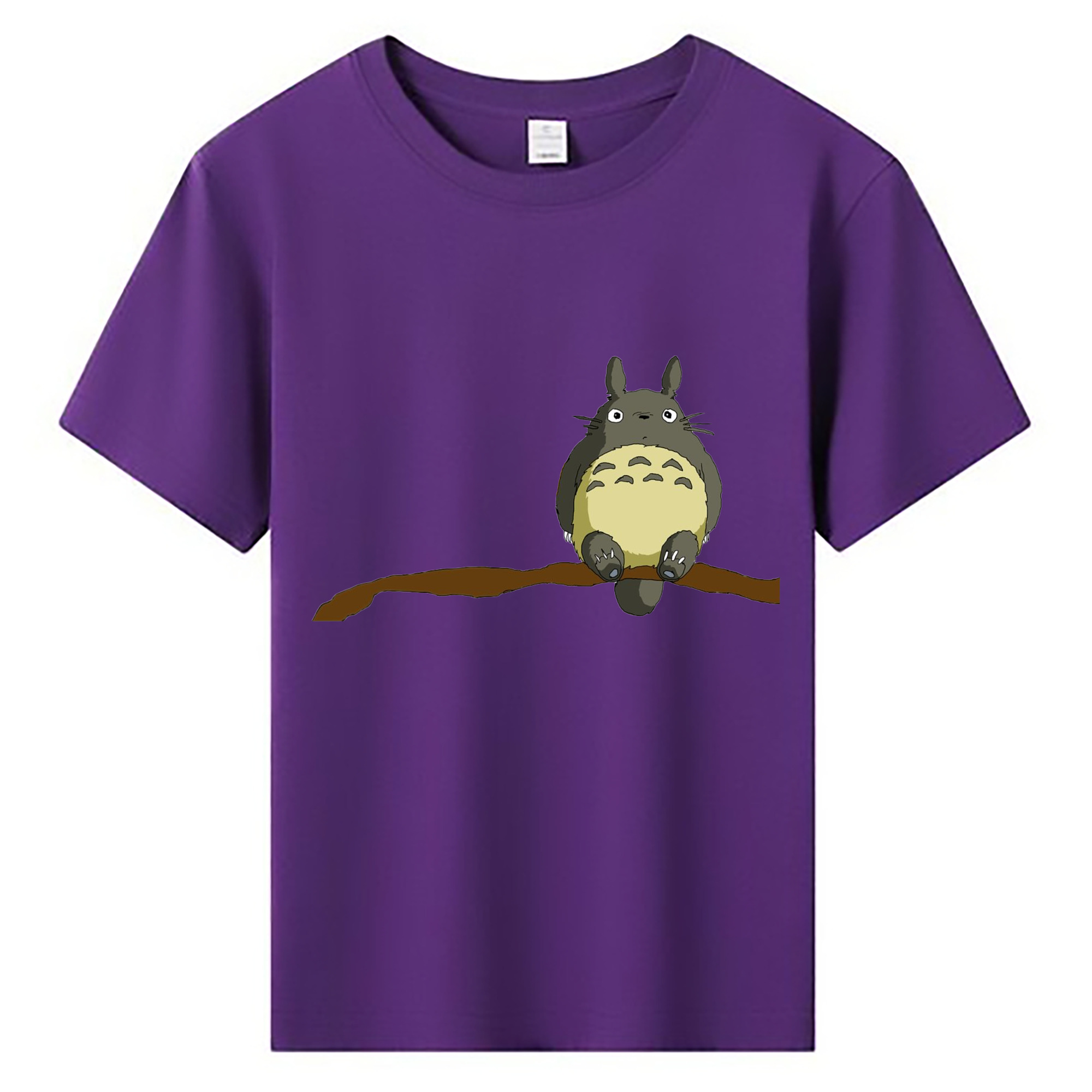 （画像用） となりのトトロ 草壁メイ 草壁サツキ My Neighbor Totoro Satsuki Kusakabe Mei Kusakabe 綿100％キッズTシャツ（フロントプリント）