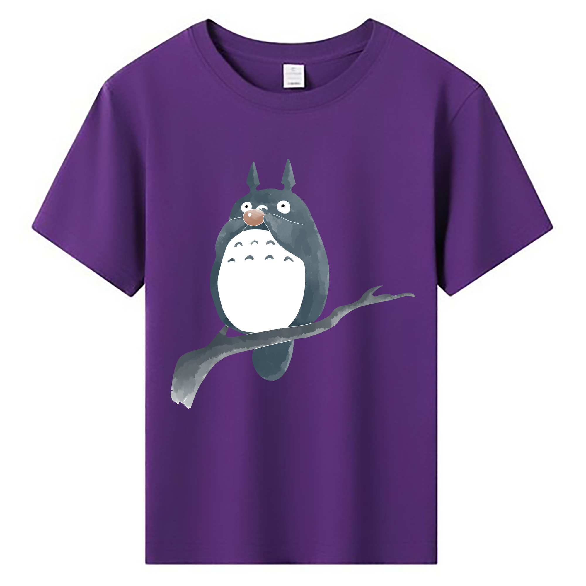 （画像用） となりのトトロ 草壁メイ 草壁サツキ My Neighbor Totoro Satsuki Kusakabe Mei Kusakabe 綿100％キッズTシャツ（フロントプリント）
