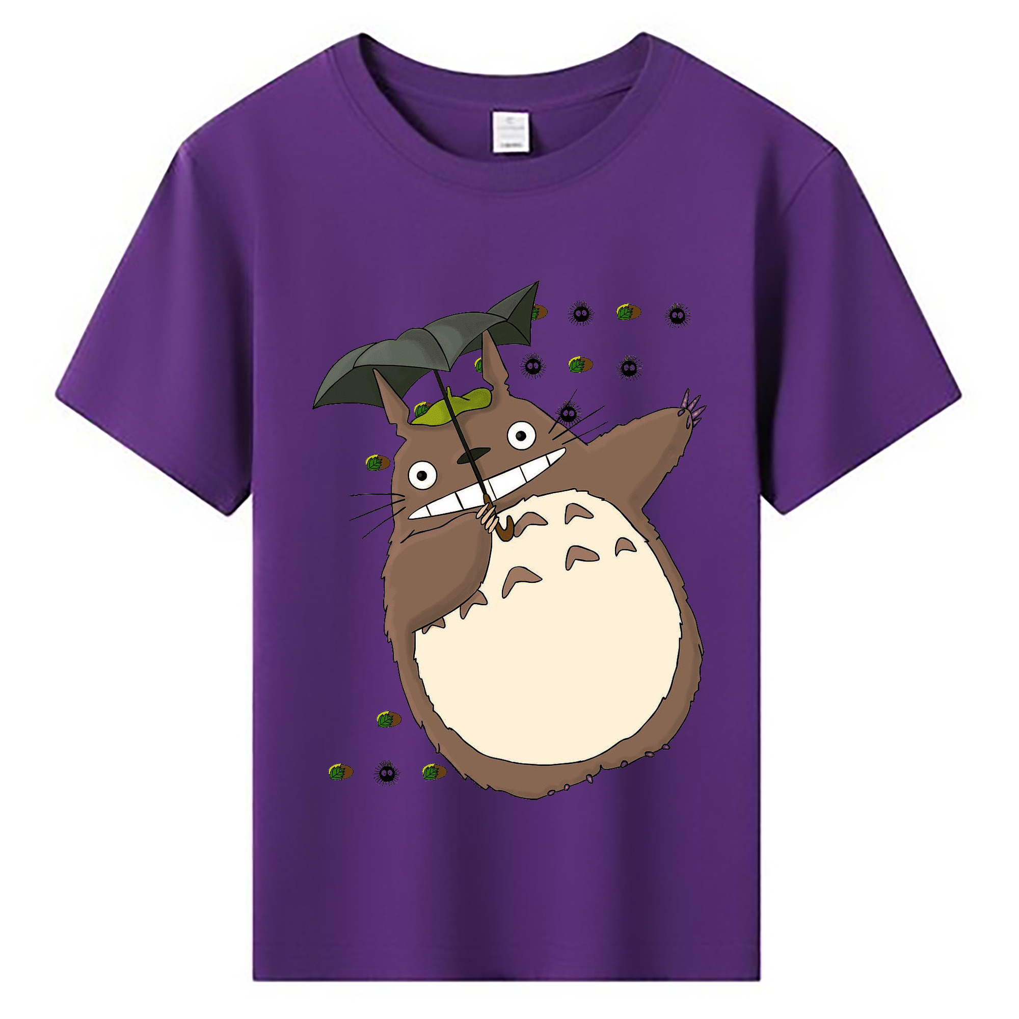 （画像用） となりのトトロ 草壁メイ 草壁サツキ My Neighbor Totoro Satsuki Kusakabe Mei Kusakabe 綿100％キッズTシャツ（フロントプリント）