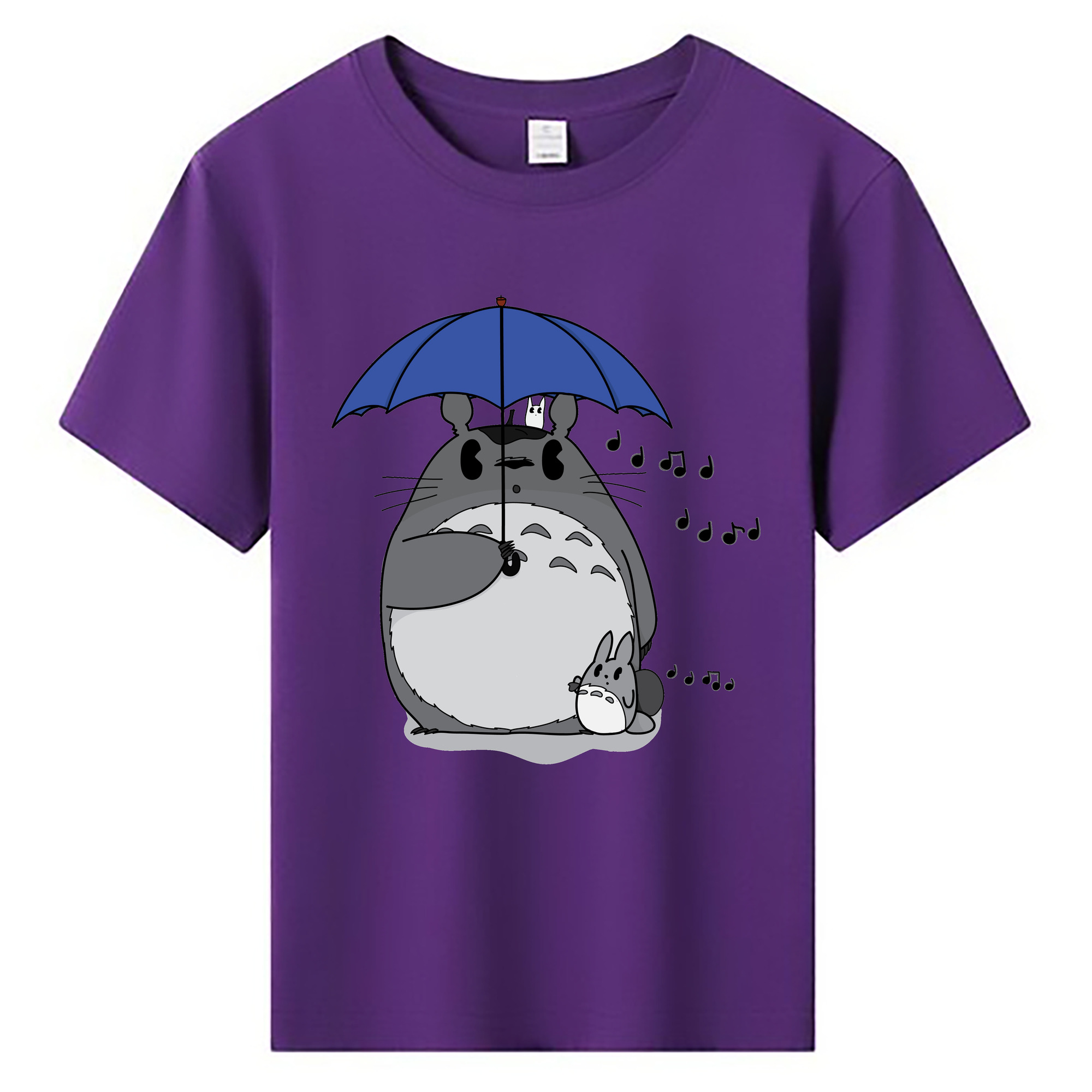 （画像用） となりのトトロ 草壁メイ 草壁サツキ My Neighbor Totoro Satsuki Kusakabe Mei Kusakabe 綿100％キッズTシャツ（フロントプリント）