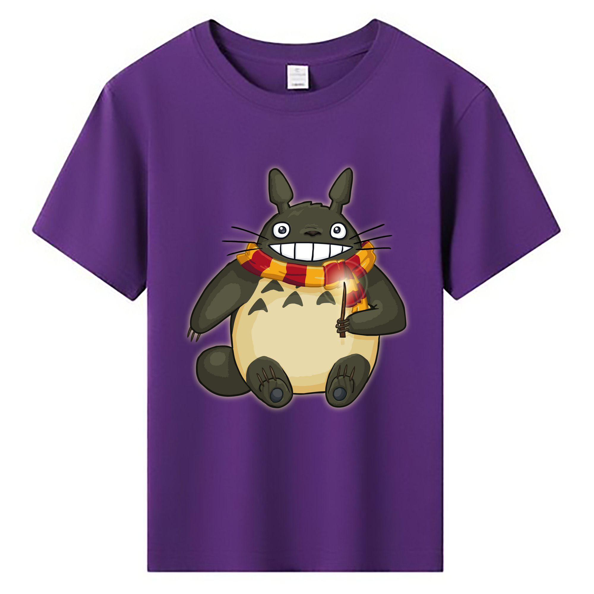 （画像用） となりのトトロ 草壁メイ 草壁サツキ My Neighbor Totoro Satsuki Kusakabe Mei Kusakabe 綿100％キッズTシャツ（フロントプリント）