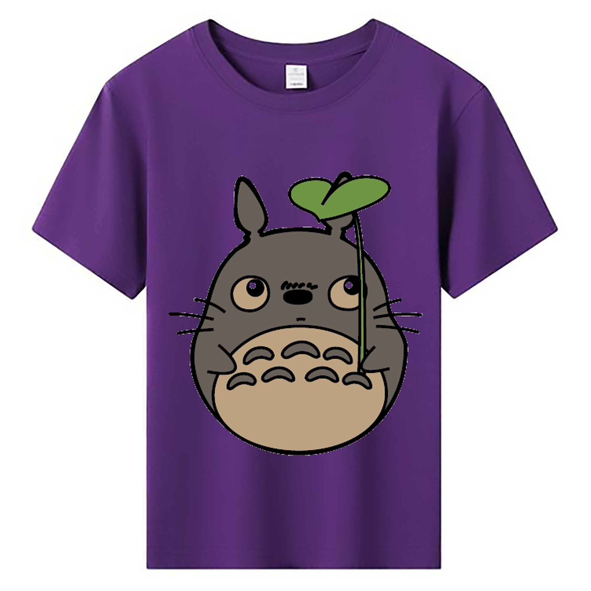 （画像用） となりのトトロ 草壁メイ 草壁サツキ My Neighbor Totoro Satsuki Kusakabe Mei Kusakabe 綿100％キッズTシャツ（フロントプリント）