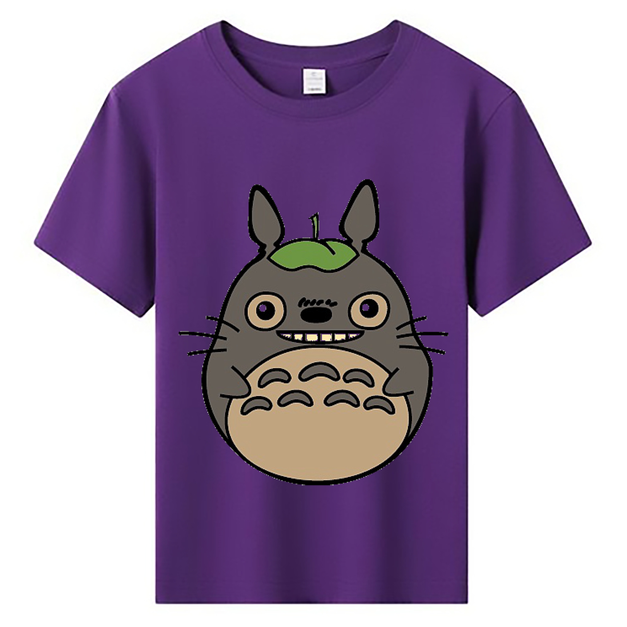 （画像用） となりのトトロ 草壁メイ 草壁サツキ My Neighbor Totoro Satsuki Kusakabe Mei Kusakabe 綿100％キッズTシャツ（フロントプリント）