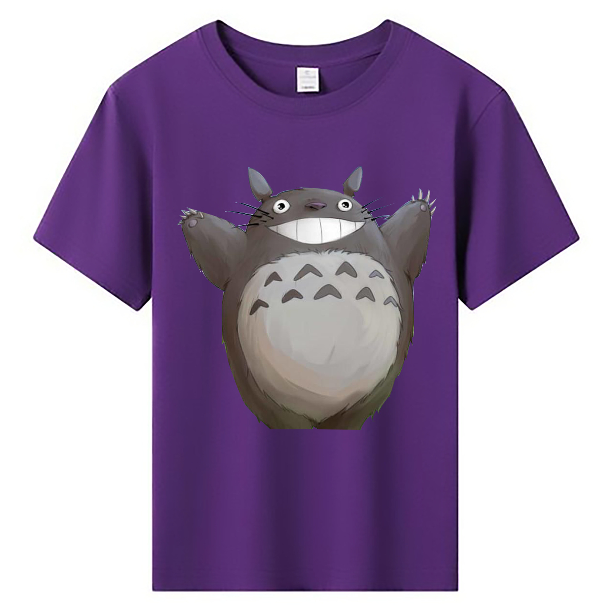 （画像用） となりのトトロ 草壁メイ 草壁サツキ My Neighbor Totoro Satsuki Kusakabe Mei Kusakabe 綿100％キッズTシャツ（フロントプリント）