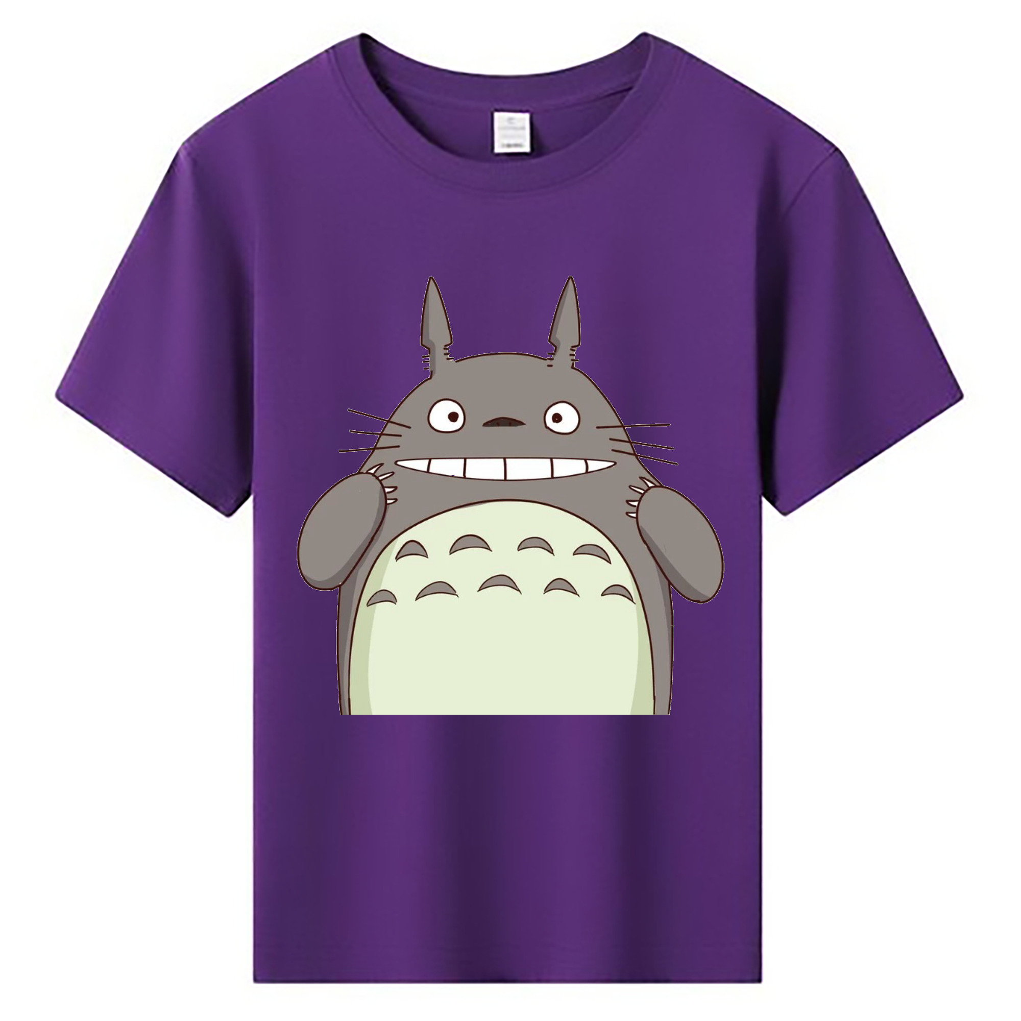 （画像用） となりのトトロ 草壁メイ 草壁サツキ My Neighbor Totoro Satsuki Kusakabe Mei Kusakabe 綿100％キッズTシャツ（フロントプリント）