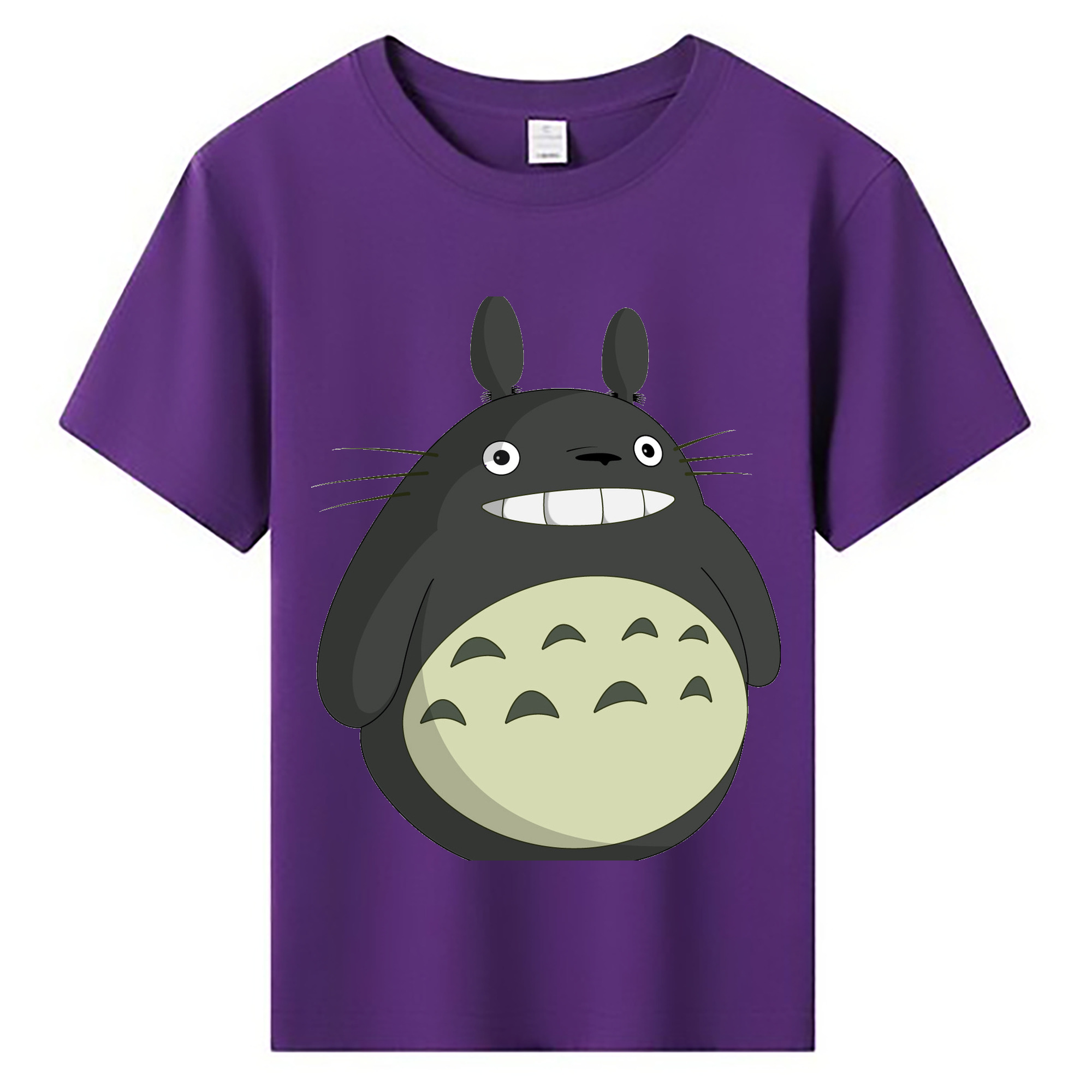 （画像用） となりのトトロ 草壁メイ 草壁サツキ My Neighbor Totoro Satsuki Kusakabe Mei Kusakabe 綿100％キッズTシャツ（フロントプリント）