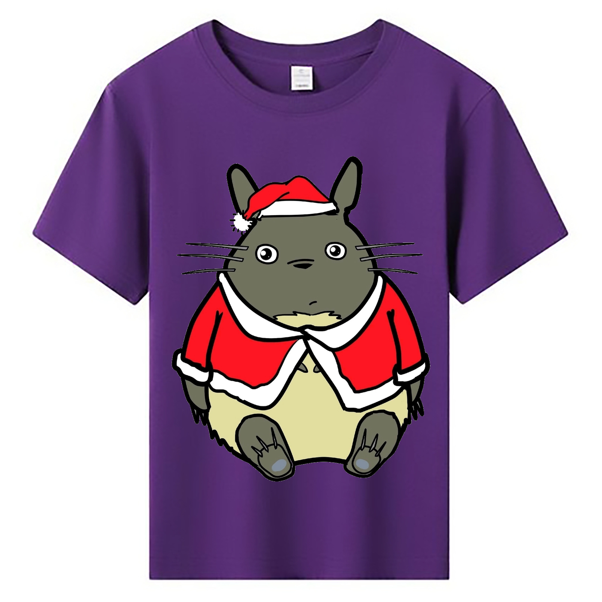 （画像用） となりのトトロ 草壁メイ 草壁サツキ My Neighbor Totoro Satsuki Kusakabe Mei Kusakabe 綿100％キッズTシャツ（フロントプリント）