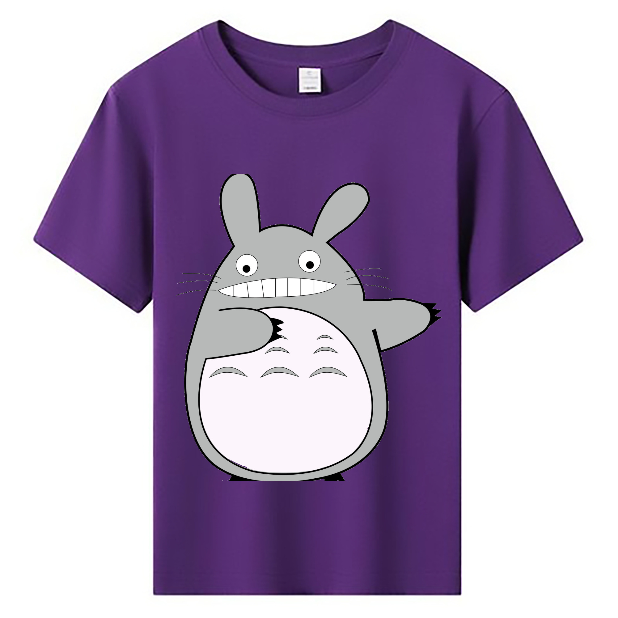 （画像用） となりのトトロ 草壁メイ 草壁サツキ My Neighbor Totoro Satsuki Kusakabe Mei Kusakabe 綿100％キッズTシャツ（フロントプリント）