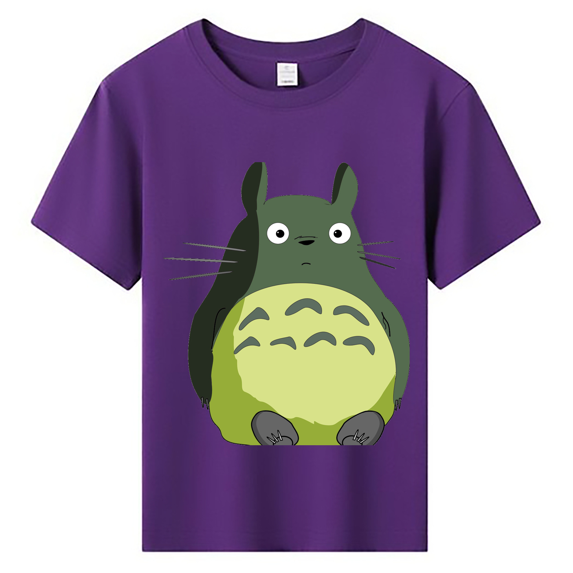 （画像用） となりのトトロ 草壁メイ 草壁サツキ My Neighbor Totoro Satsuki Kusakabe Mei Kusakabe 綿100％キッズTシャツ（フロントプリント）