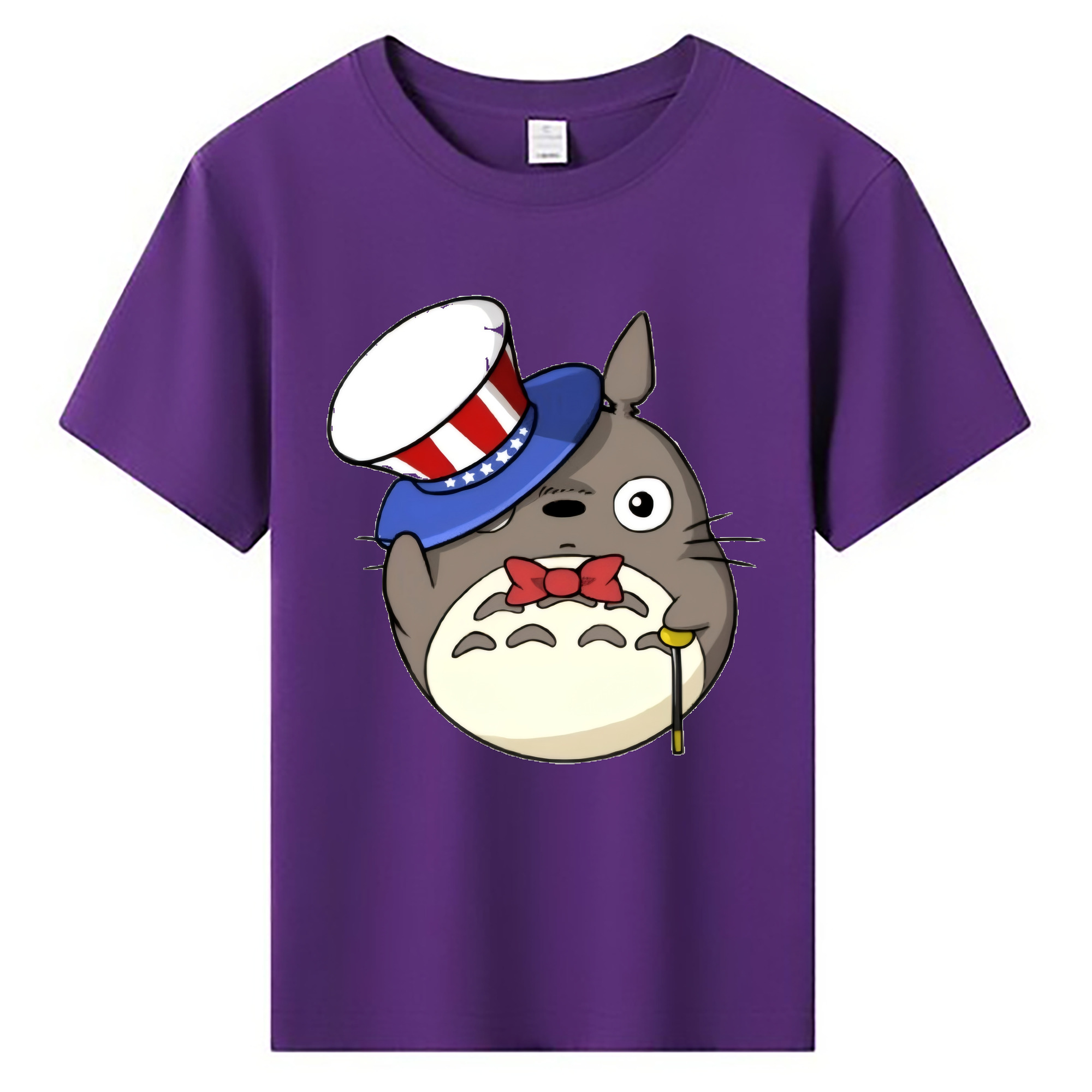 （画像用） となりのトトロ 草壁メイ 草壁サツキ My Neighbor Totoro Satsuki Kusakabe Mei Kusakabe 綿100％キッズTシャツ（フロントプリント）
