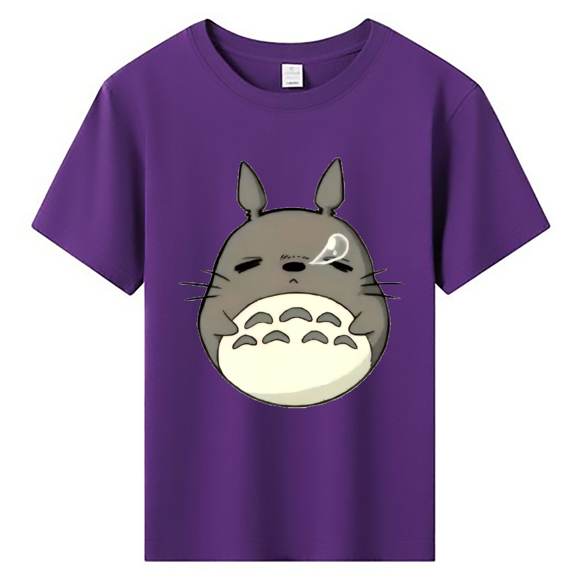 （画像用） となりのトトロ 草壁メイ 草壁サツキ My Neighbor Totoro Satsuki Kusakabe Mei Kusakabe 綿100％キッズTシャツ（フロントプリント）