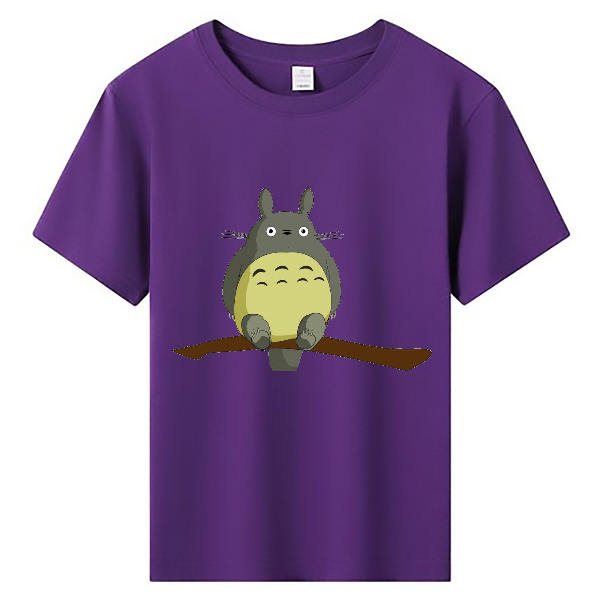 （画像用） となりのトトロ 草壁メイ 草壁サツキ My Neighbor Totoro Satsuki Kusakabe Mei Kusakabe 綿100％キッズTシャツ（フロントプリント）
