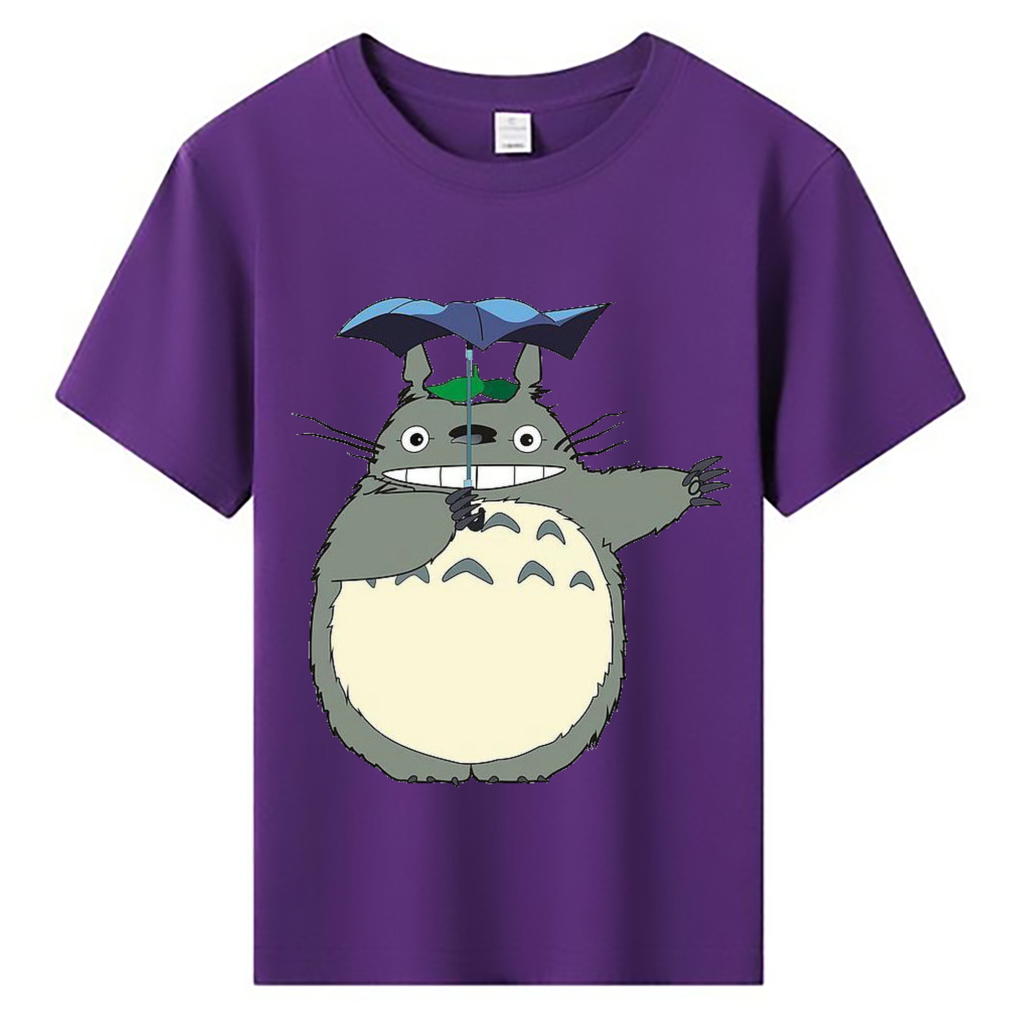 （画像用） となりのトトロ 草壁メイ 草壁サツキ My Neighbor Totoro Satsuki Kusakabe Mei Kusakabe 綿100％キッズTシャツ（フロントプリント）