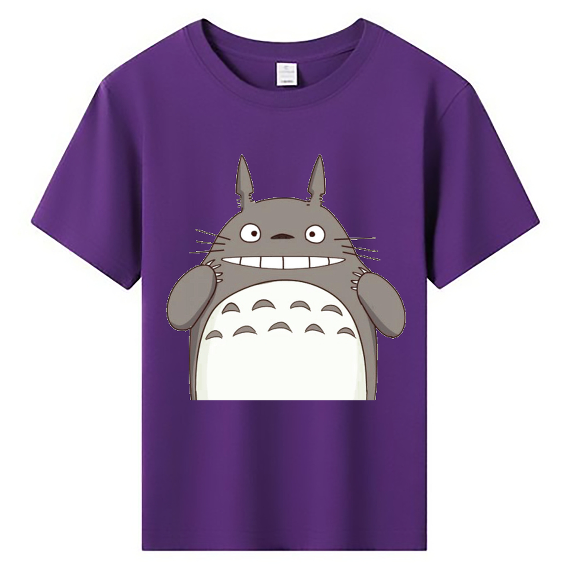 （画像用） となりのトトロ 草壁メイ 草壁サツキ My Neighbor Totoro Satsuki Kusakabe Mei Kusakabe 綿100％キッズTシャツ（フロントプリント）