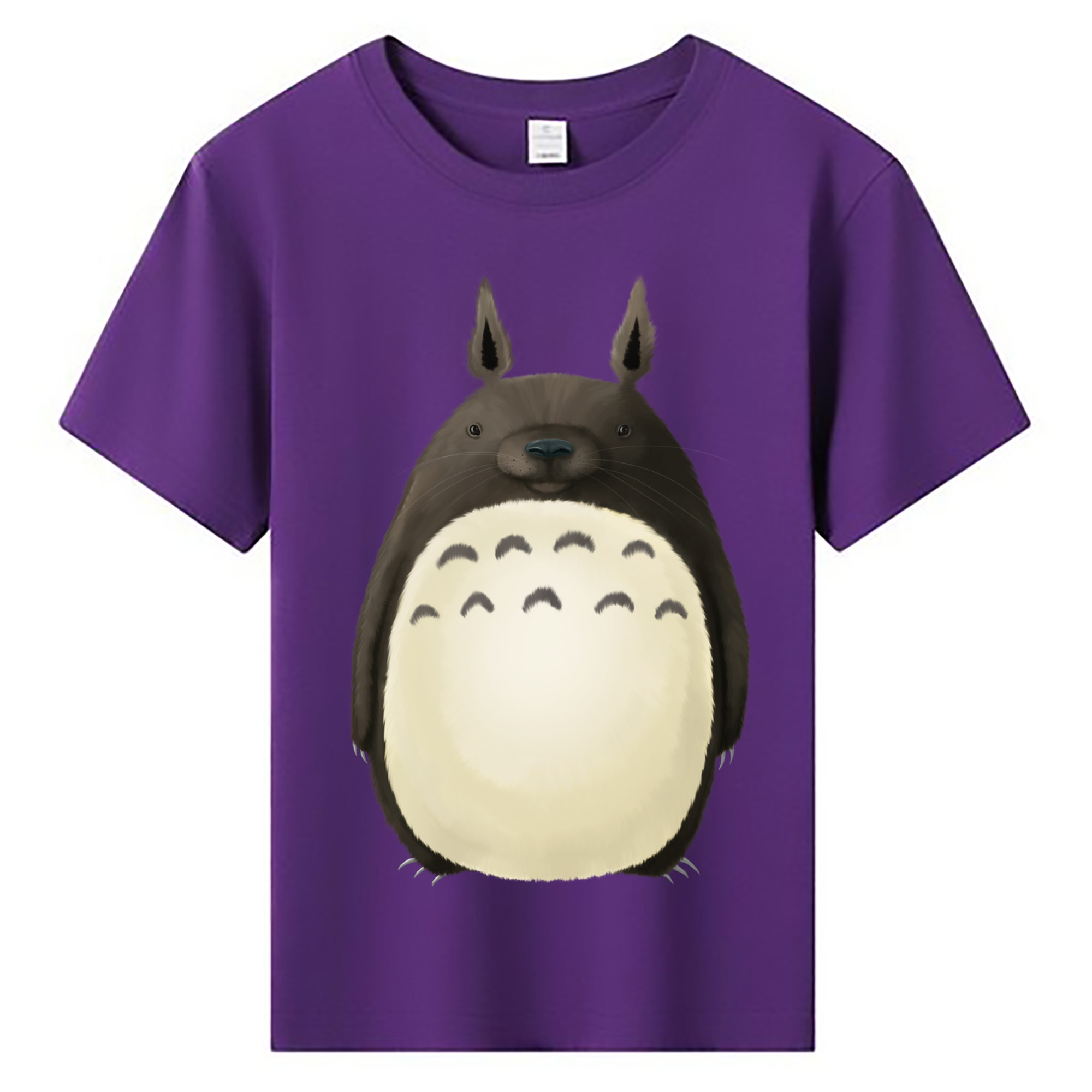 （画像用） となりのトトロ 草壁メイ 草壁サツキ My Neighbor Totoro Satsuki Kusakabe Mei Kusakabe 綿100％キッズTシャツ（フロントプリント）