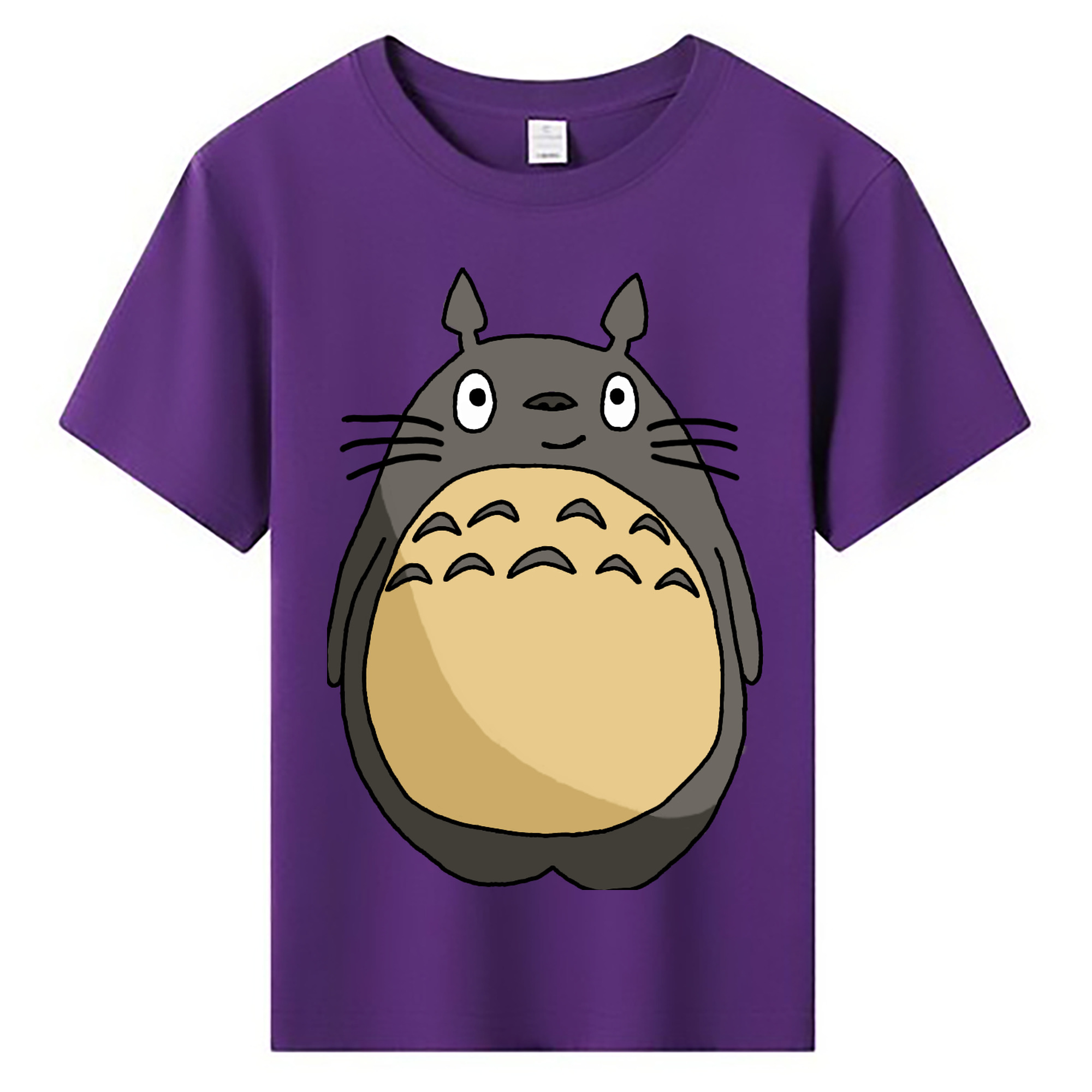 （画像用） となりのトトロ 草壁メイ 草壁サツキ My Neighbor Totoro Satsuki Kusakabe Mei Kusakabe 綿100％キッズTシャツ（フロントプリント）