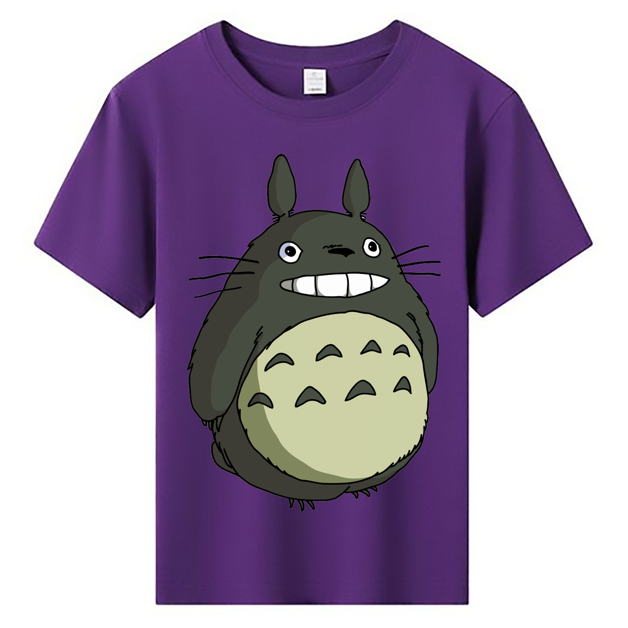 （画像用） となりのトトロ 草壁メイ 草壁サツキ My Neighbor Totoro Satsuki Kusakabe Mei Kusakabe 綿100％キッズTシャツ（フロントプリント）