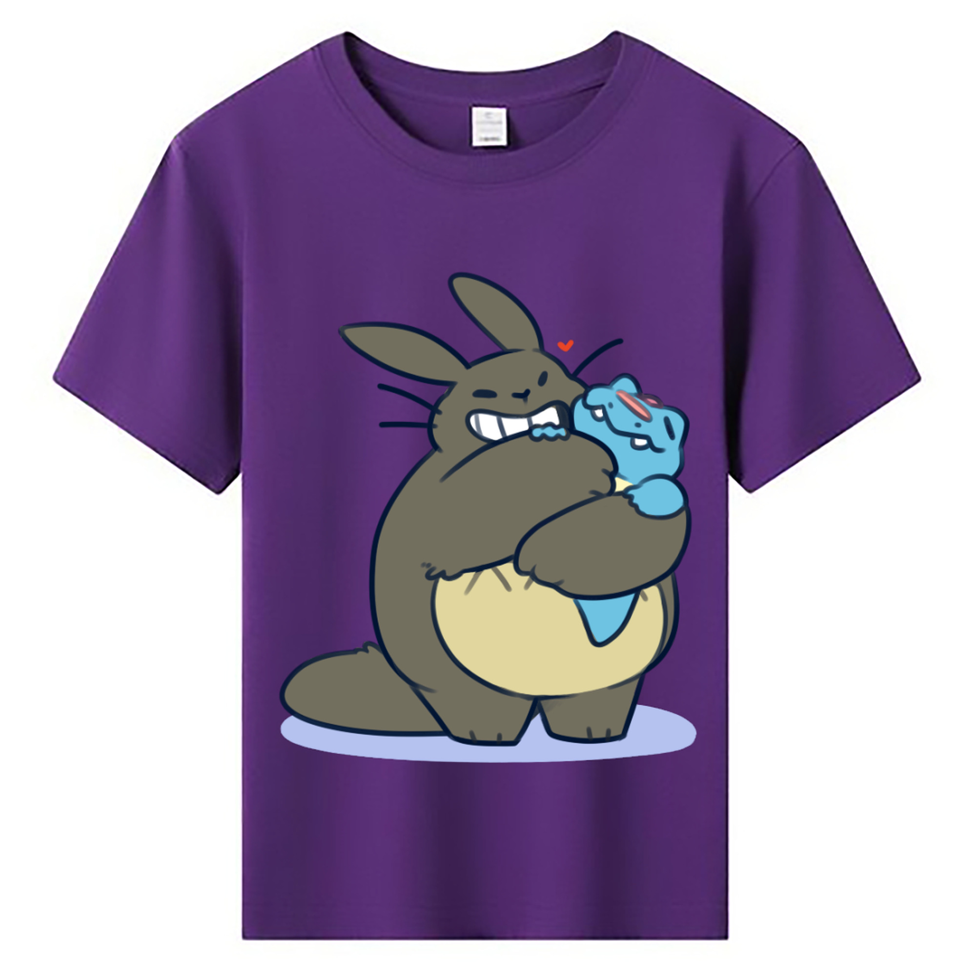 （画像用） となりのトトロ 草壁メイ 草壁サツキ My Neighbor Totoro Satsuki Kusakabe Mei Kusakabe 綿100％キッズTシャツ（フロントプリント）