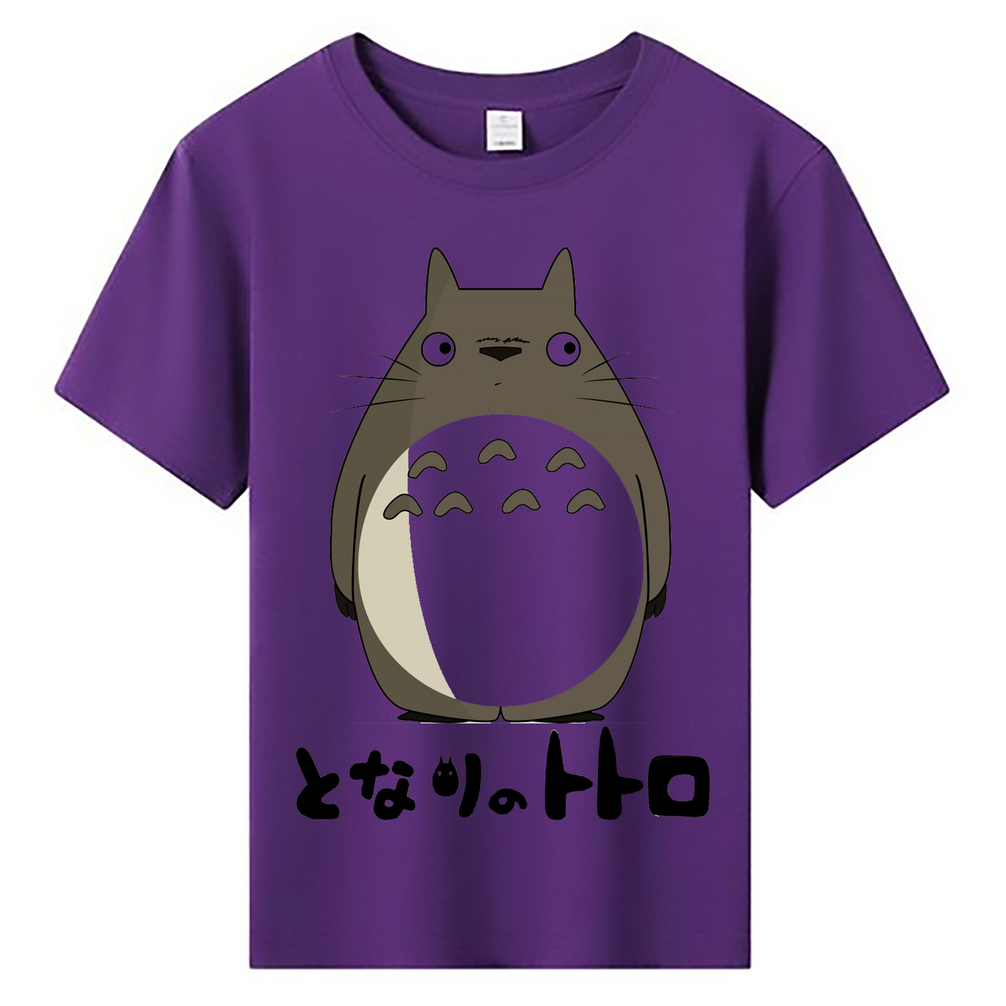 （画像用） となりのトトロ 草壁メイ 草壁サツキ My Neighbor Totoro Satsuki Kusakabe Mei Kusakabe 綿100％キッズTシャツ（フロントプリント）