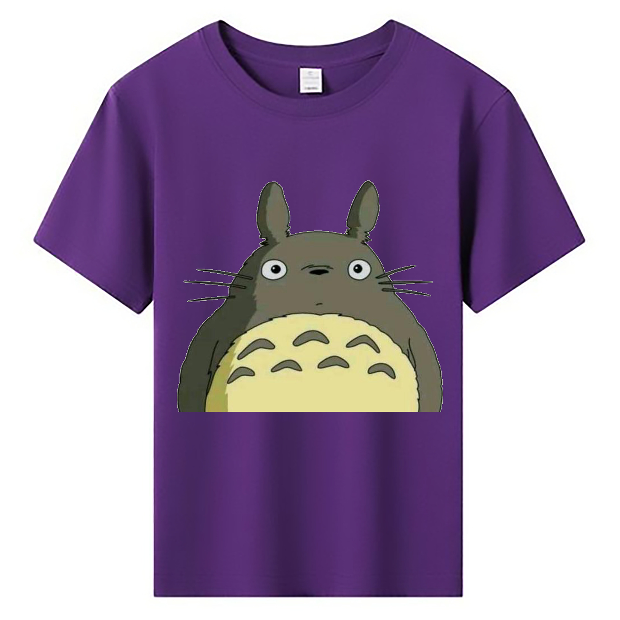（画像用） となりのトトロ 草壁メイ 草壁サツキ My Neighbor Totoro Satsuki Kusakabe Mei Kusakabe 綿100％キッズTシャツ（フロントプリント）