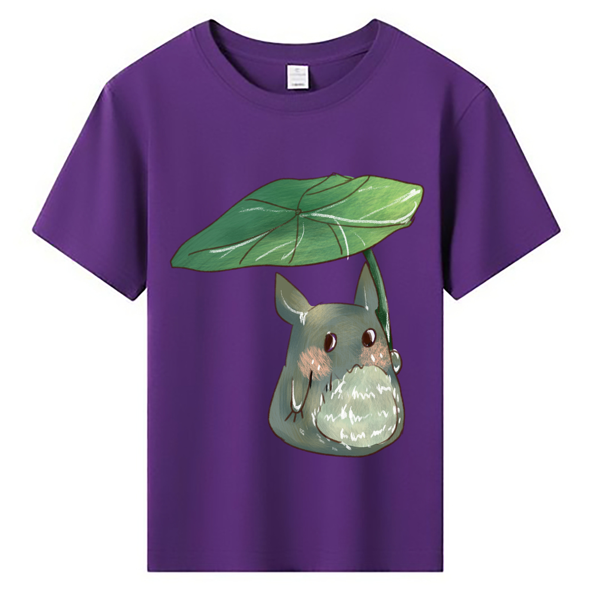 （画像用） となりのトトロ 草壁メイ 草壁サツキ My Neighbor Totoro Satsuki Kusakabe Mei Kusakabe 綿100％キッズTシャツ（フロントプリント）