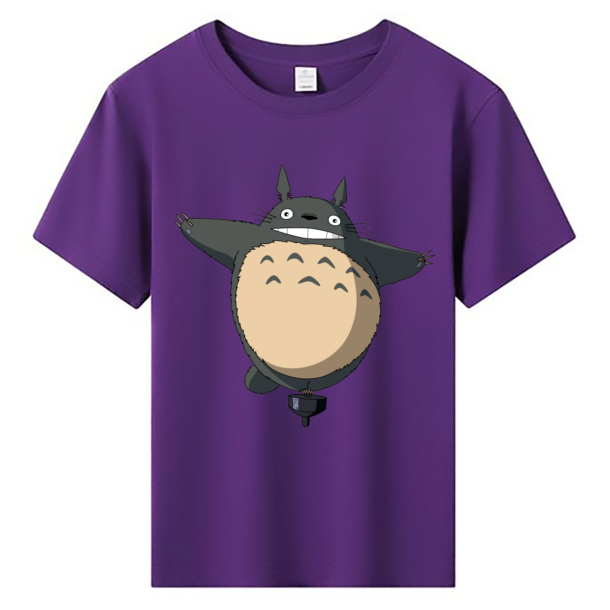 （画像用） となりのトトロ 草壁メイ 草壁サツキ My Neighbor Totoro Satsuki Kusakabe Mei Kusakabe 綿100％キッズTシャツ（フロントプリント）