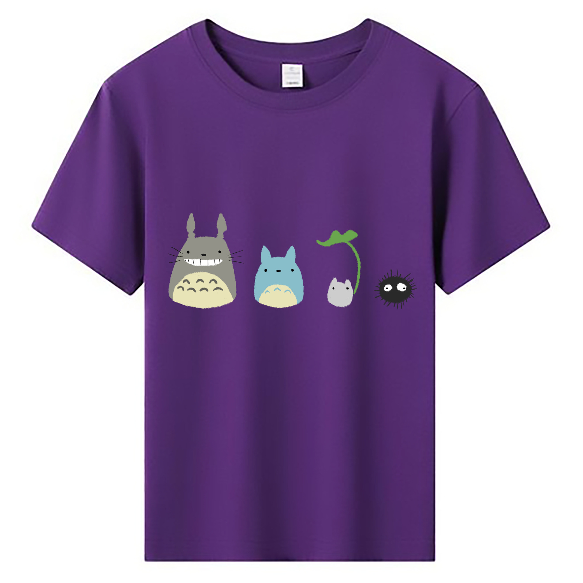 （画像用） となりのトトロ 草壁メイ 草壁サツキ My Neighbor Totoro Satsuki Kusakabe Mei Kusakabe 綿100％キッズTシャツ（フロントプリント）
