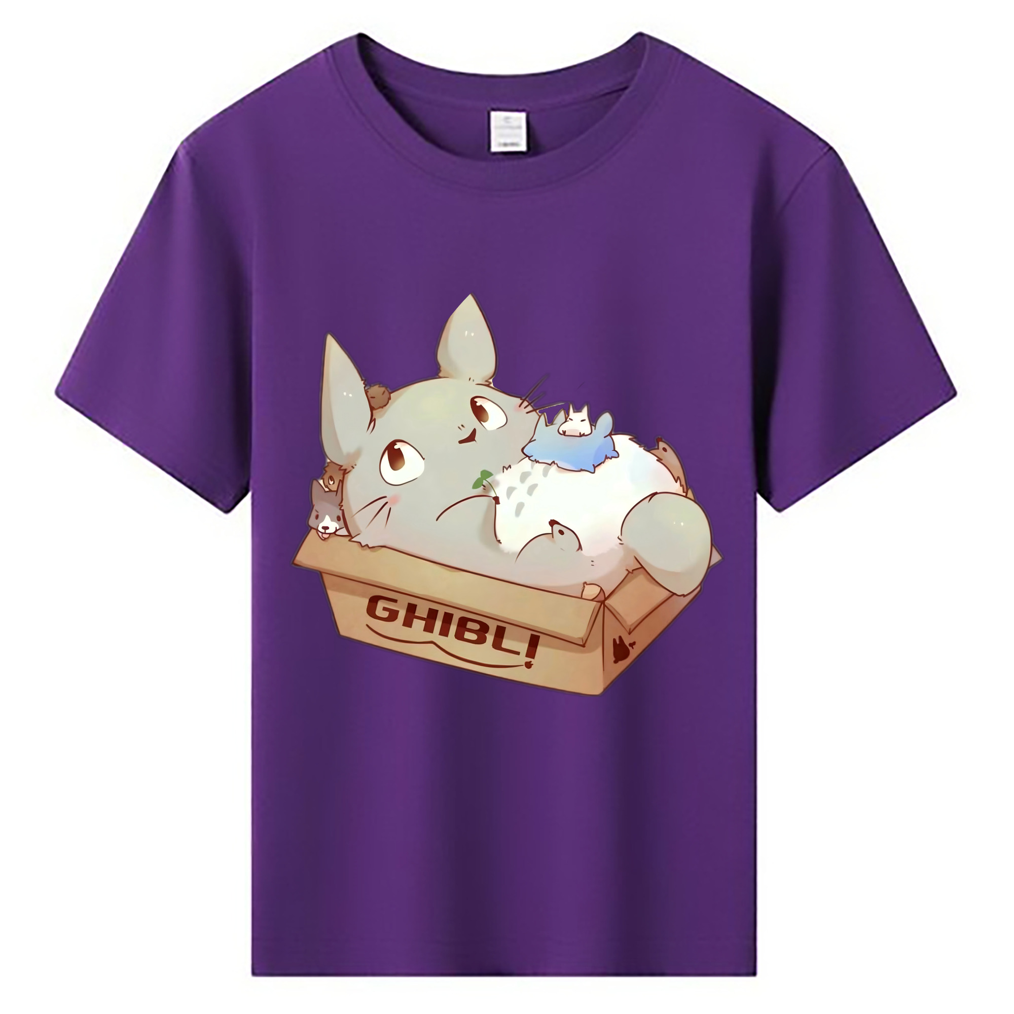 （画像用） となりのトトロ 草壁メイ 草壁サツキ My Neighbor Totoro Satsuki Kusakabe Mei Kusakabe 綿100％キッズTシャツ（フロントプリント）