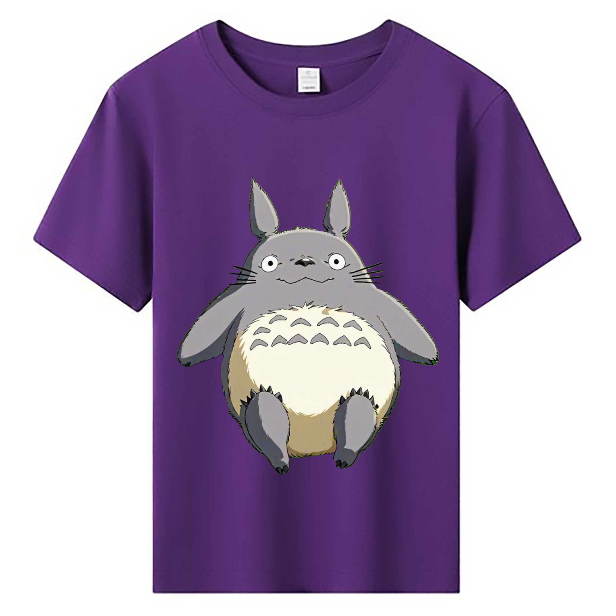 （画像用） となりのトトロ 草壁メイ 草壁サツキ My Neighbor Totoro Satsuki Kusakabe Mei Kusakabe 綿100％キッズTシャツ（フロントプリント）