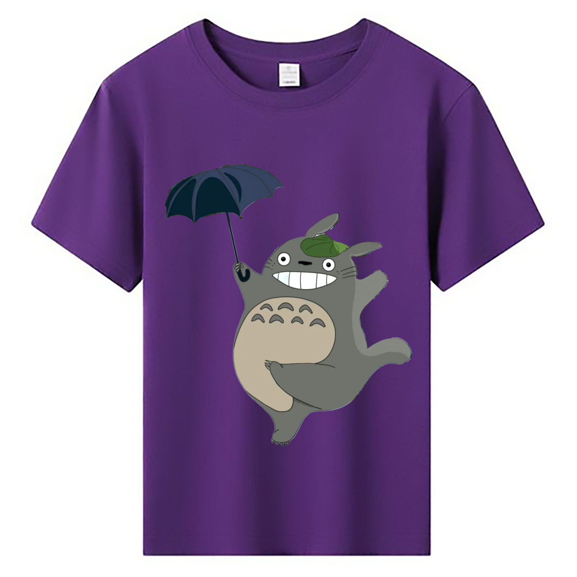（画像用） となりのトトロ 草壁メイ 草壁サツキ My Neighbor Totoro Satsuki Kusakabe Mei Kusakabe 綿100％キッズTシャツ（フロントプリント）