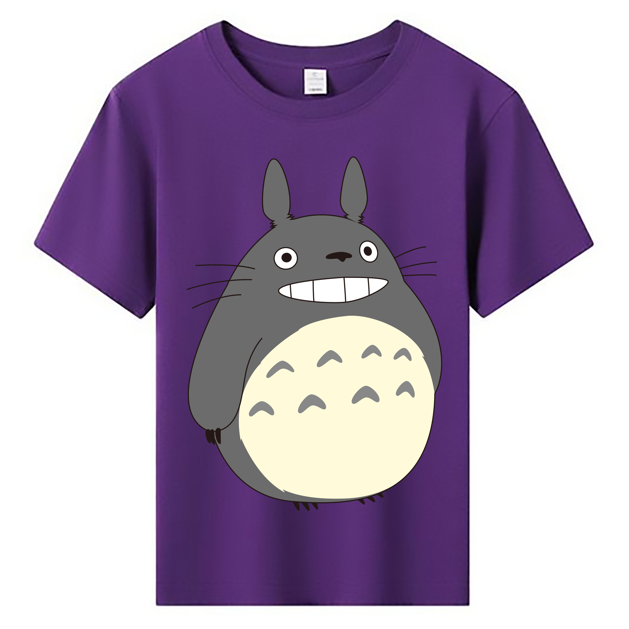 （画像用） となりのトトロ 草壁メイ 草壁サツキ My Neighbor Totoro Satsuki Kusakabe Mei Kusakabe 綿100％キッズTシャツ（フロントプリント）