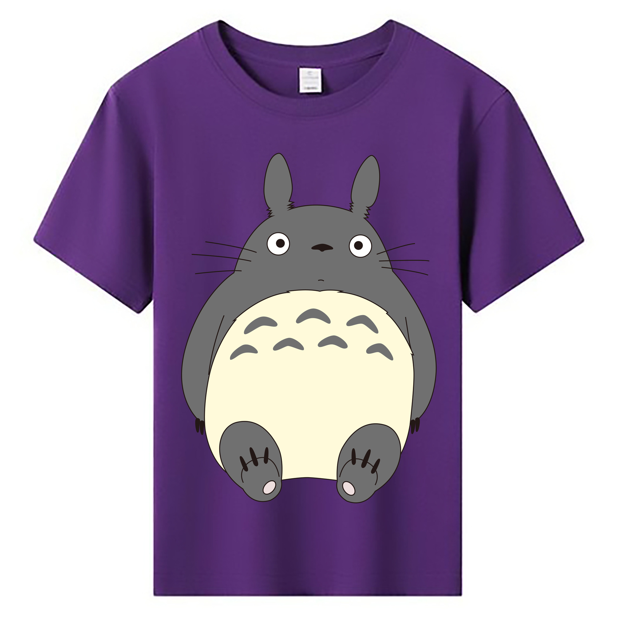 （画像用） となりのトトロ 草壁メイ 草壁サツキ My Neighbor Totoro Satsuki Kusakabe Mei Kusakabe 綿100％キッズTシャツ（フロントプリント）