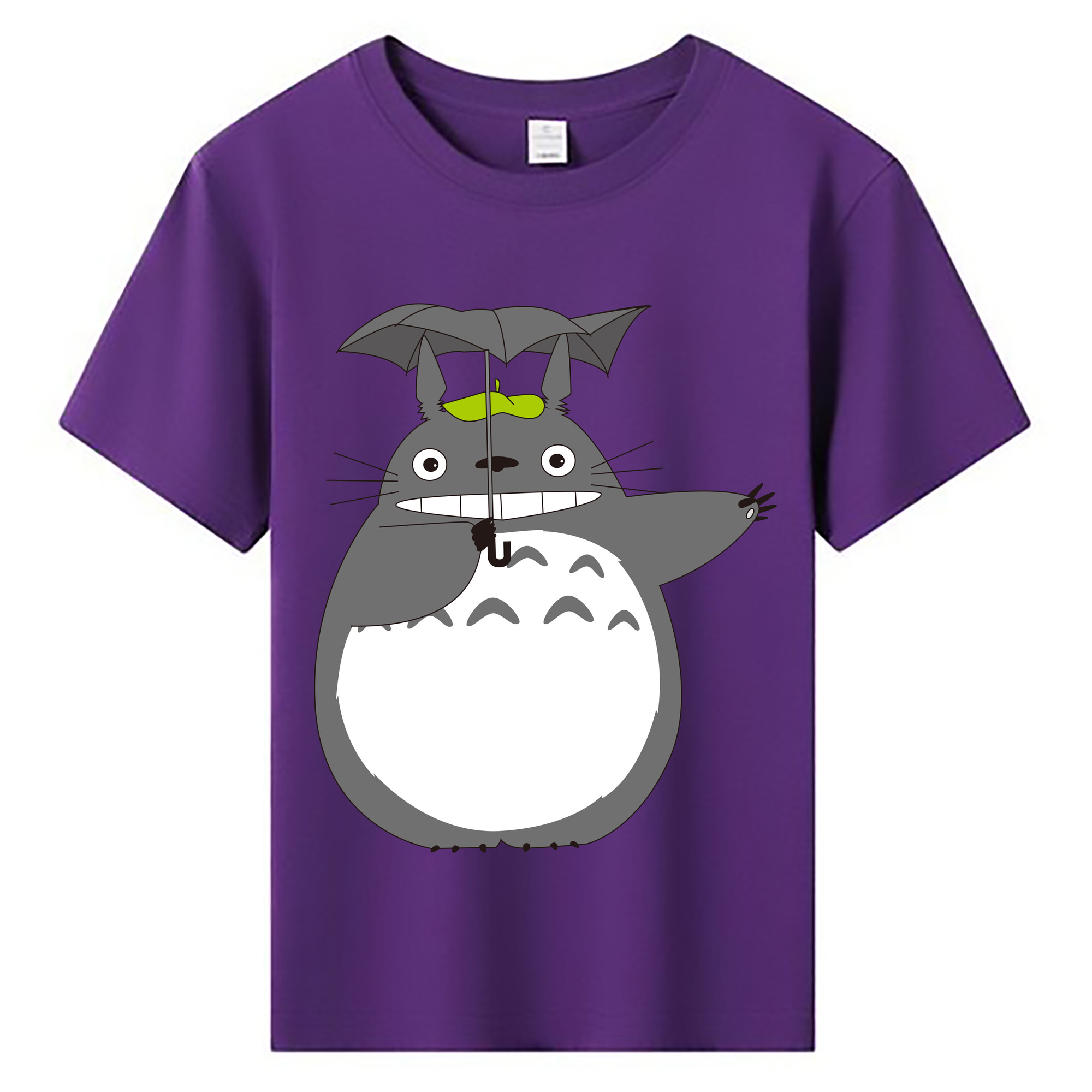（画像用） となりのトトロ 草壁メイ 草壁サツキ My Neighbor Totoro Satsuki Kusakabe Mei Kusakabe 綿100％キッズTシャツ（フロントプリント）