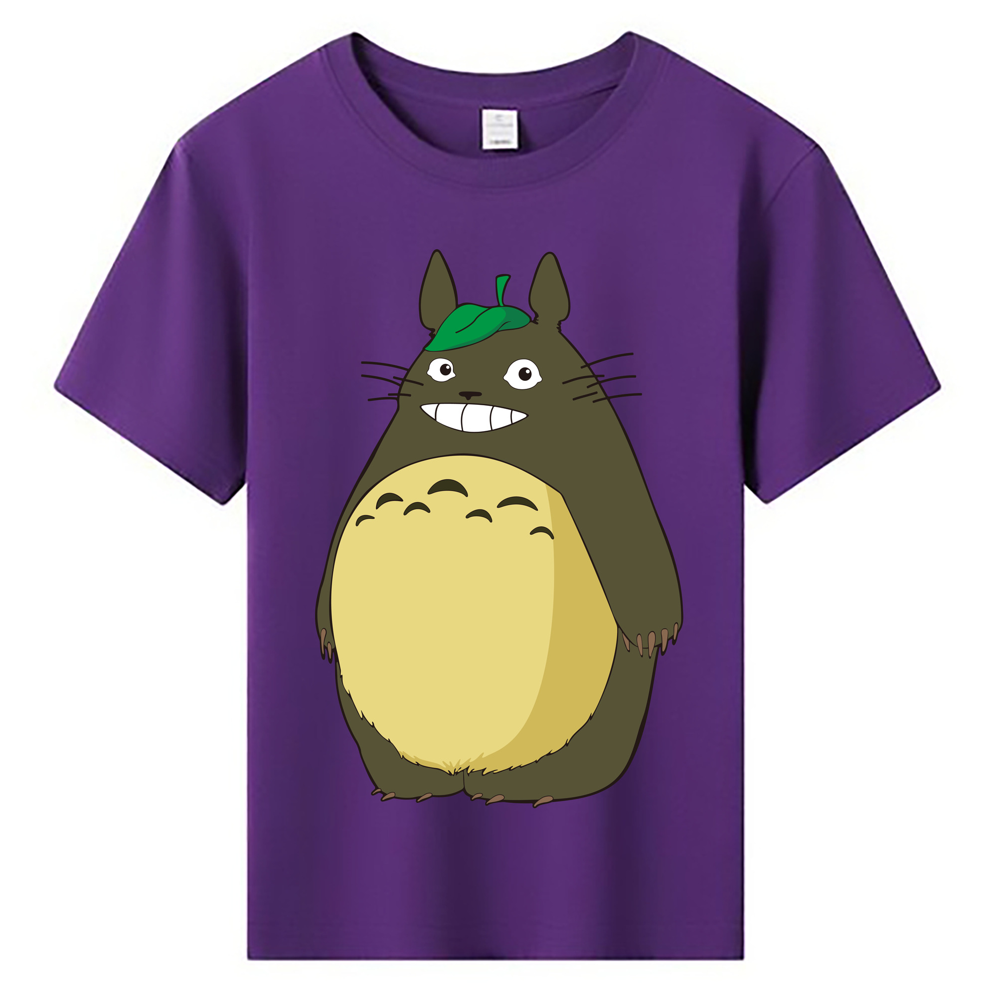 （画像用） となりのトトロ 草壁メイ 草壁サツキ My Neighbor Totoro Satsuki Kusakabe Mei Kusakabe 綿100％キッズTシャツ（フロントプリント）