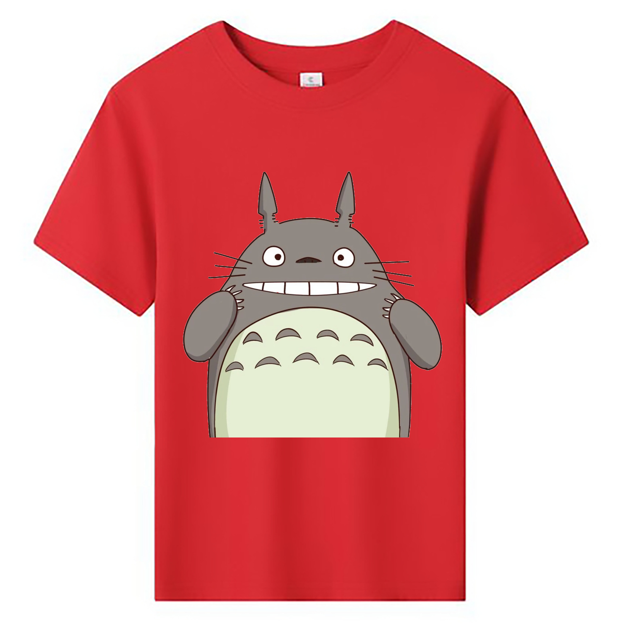 （画像用） となりのトトロ 草壁メイ 草壁サツキ My Neighbor Totoro Satsuki Kusakabe Mei Kusakabe 綿100％キッズTシャツ（フロントプリント）