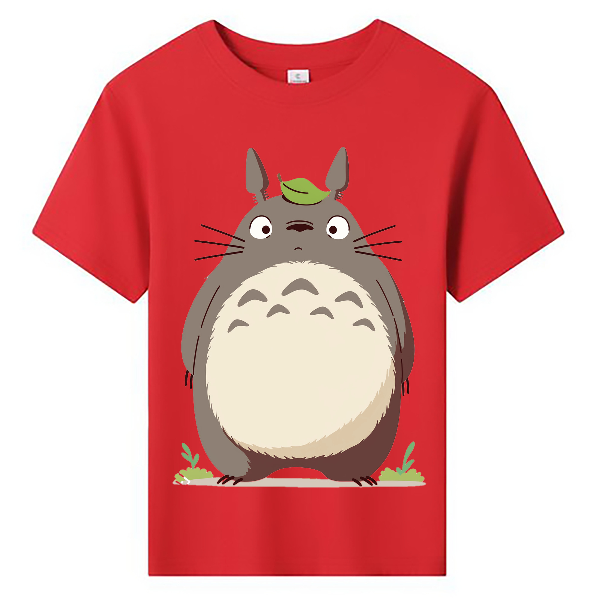 （画像用） となりのトトロ 草壁メイ 草壁サツキ My Neighbor Totoro Satsuki Kusakabe Mei Kusakabe 綿100％キッズTシャツ（フロントプリント）