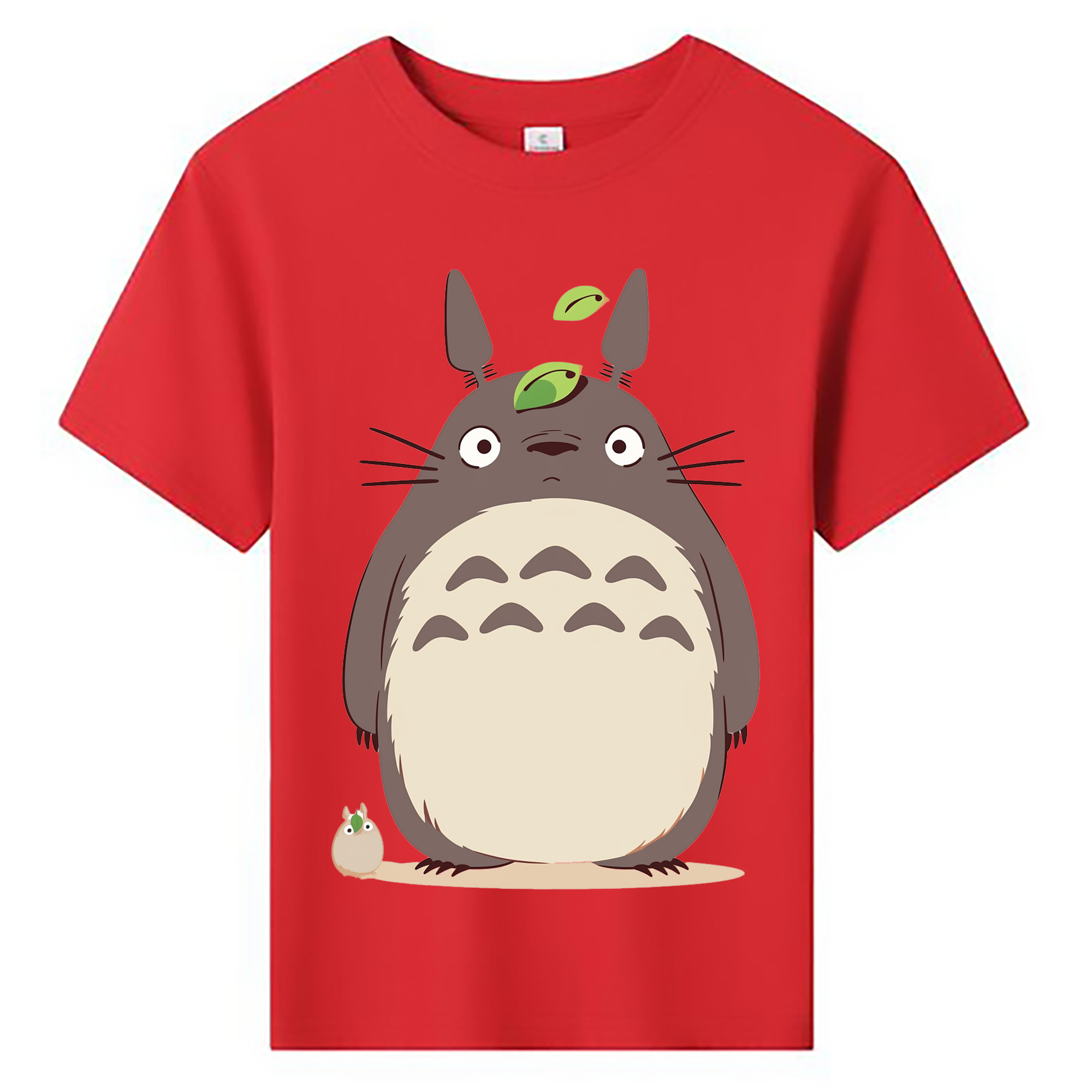 （画像用） となりのトトロ 草壁メイ 草壁サツキ My Neighbor Totoro Satsuki Kusakabe Mei Kusakabe 綿100％キッズTシャツ（フロントプリント）