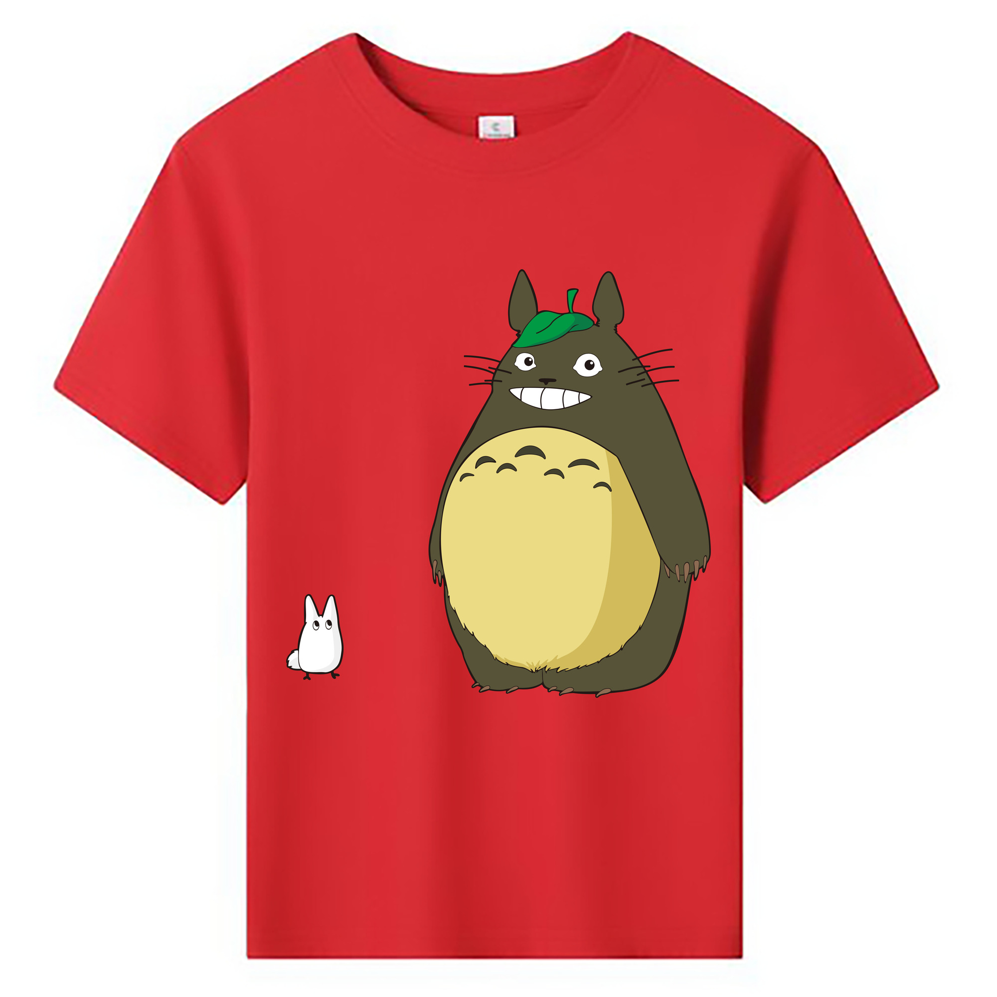 （画像用） となりのトトロ 草壁メイ 草壁サツキ My Neighbor Totoro Satsuki Kusakabe Mei Kusakabe 綿100％キッズTシャツ（フロントプリント）