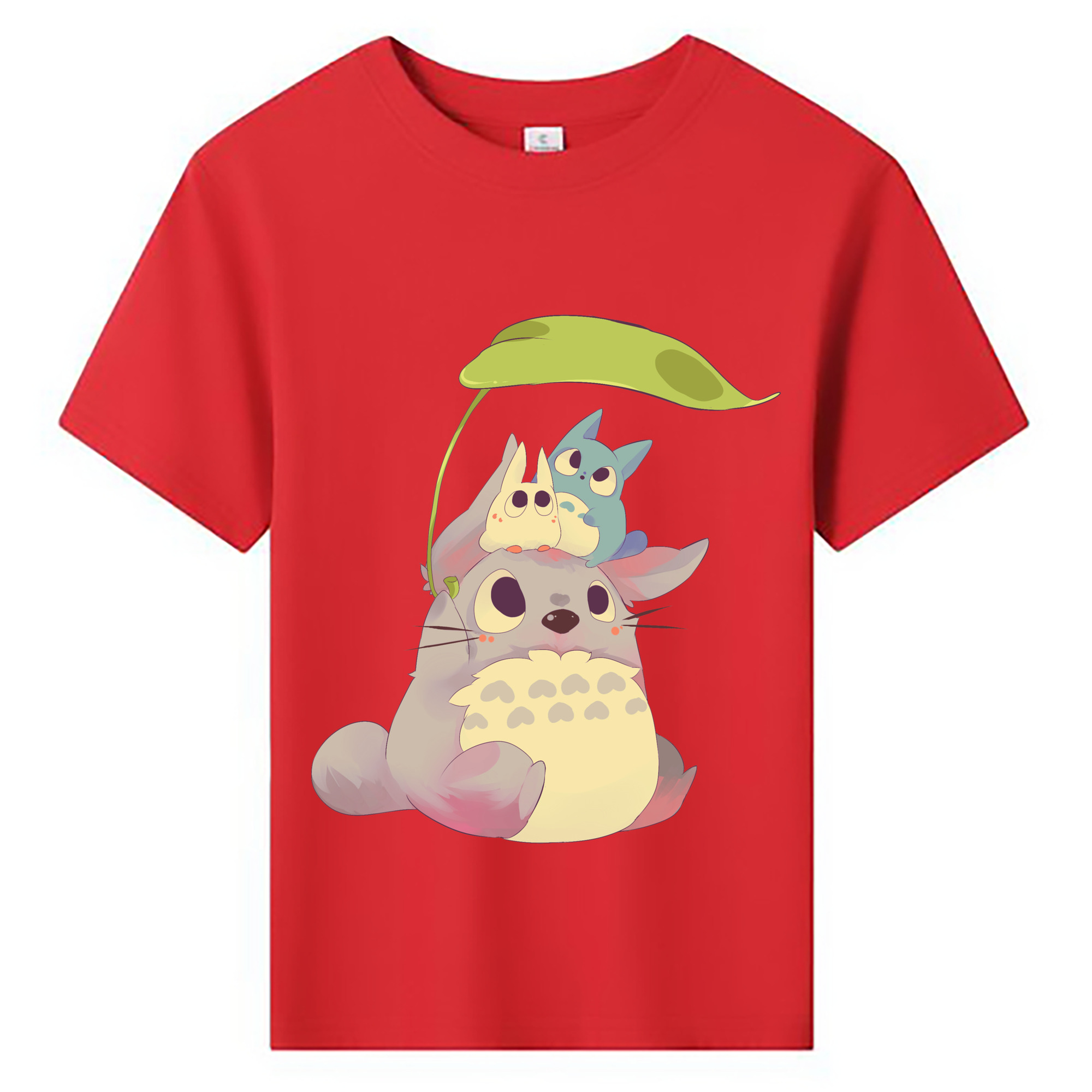 （画像用） となりのトトロ 草壁メイ 草壁サツキ My Neighbor Totoro Satsuki Kusakabe Mei Kusakabe 綿100％キッズTシャツ（フロントプリント）