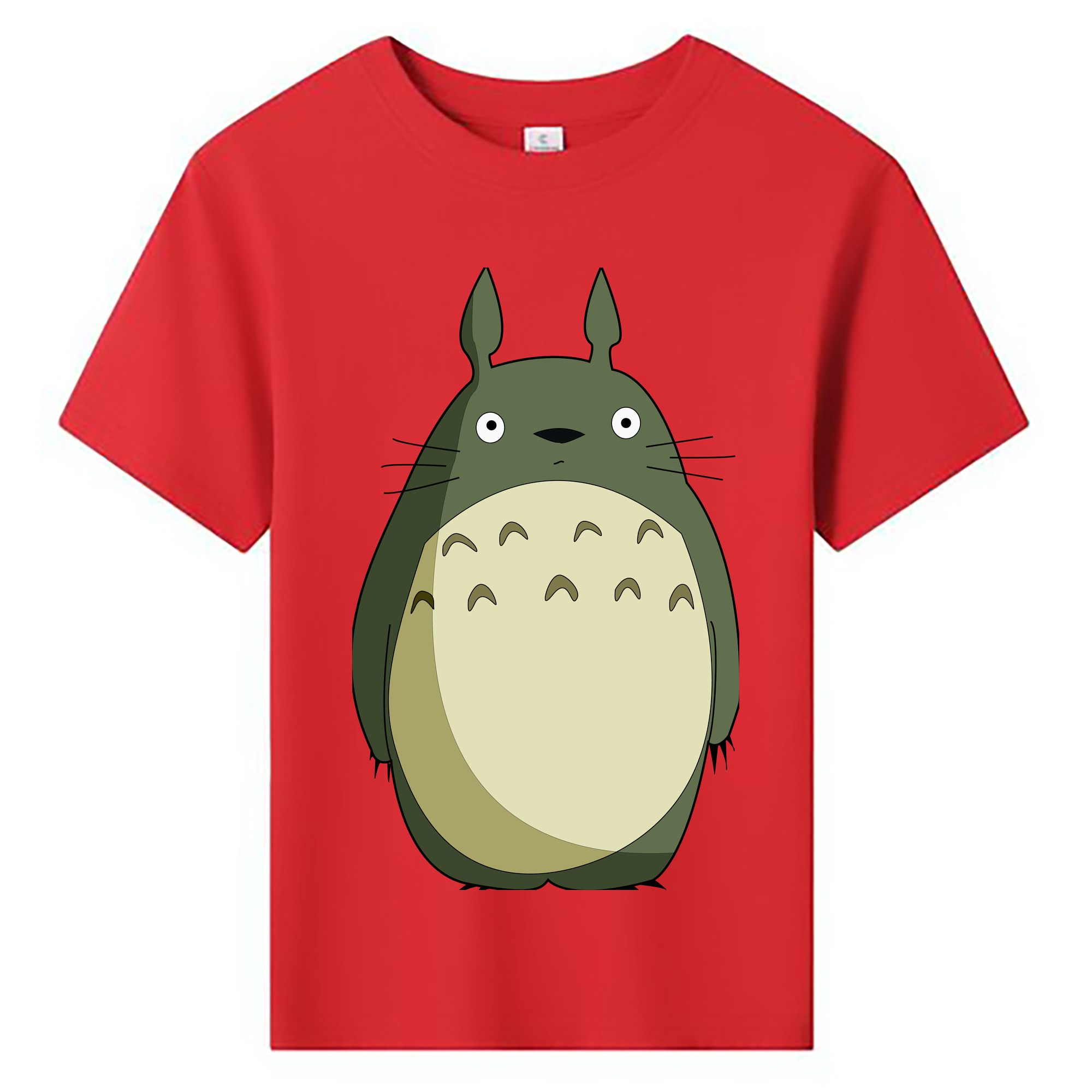 （画像用） となりのトトロ 草壁メイ 草壁サツキ My Neighbor Totoro Satsuki Kusakabe Mei Kusakabe 綿100％キッズTシャツ（フロントプリント）
