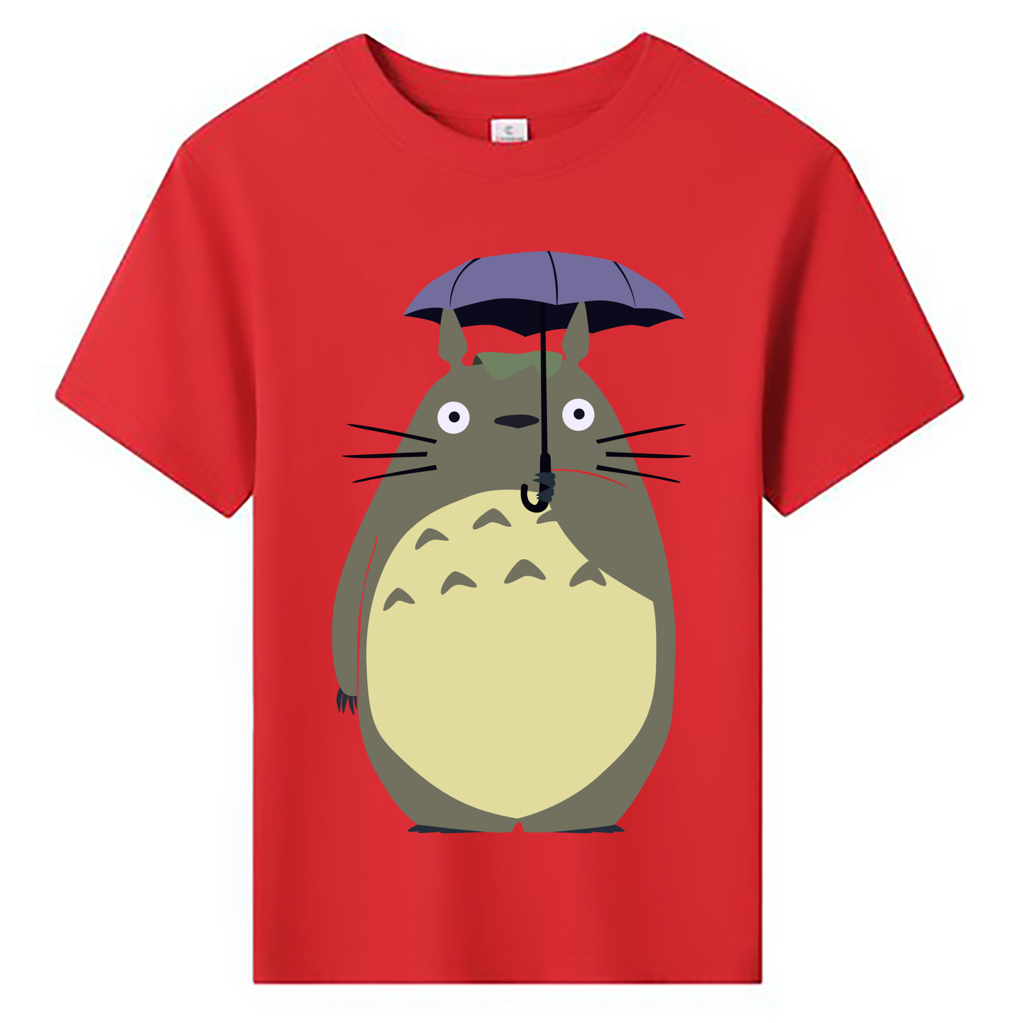 （画像用） となりのトトロ 草壁メイ 草壁サツキ My Neighbor Totoro Satsuki Kusakabe Mei Kusakabe 綿100％キッズTシャツ（フロントプリント）