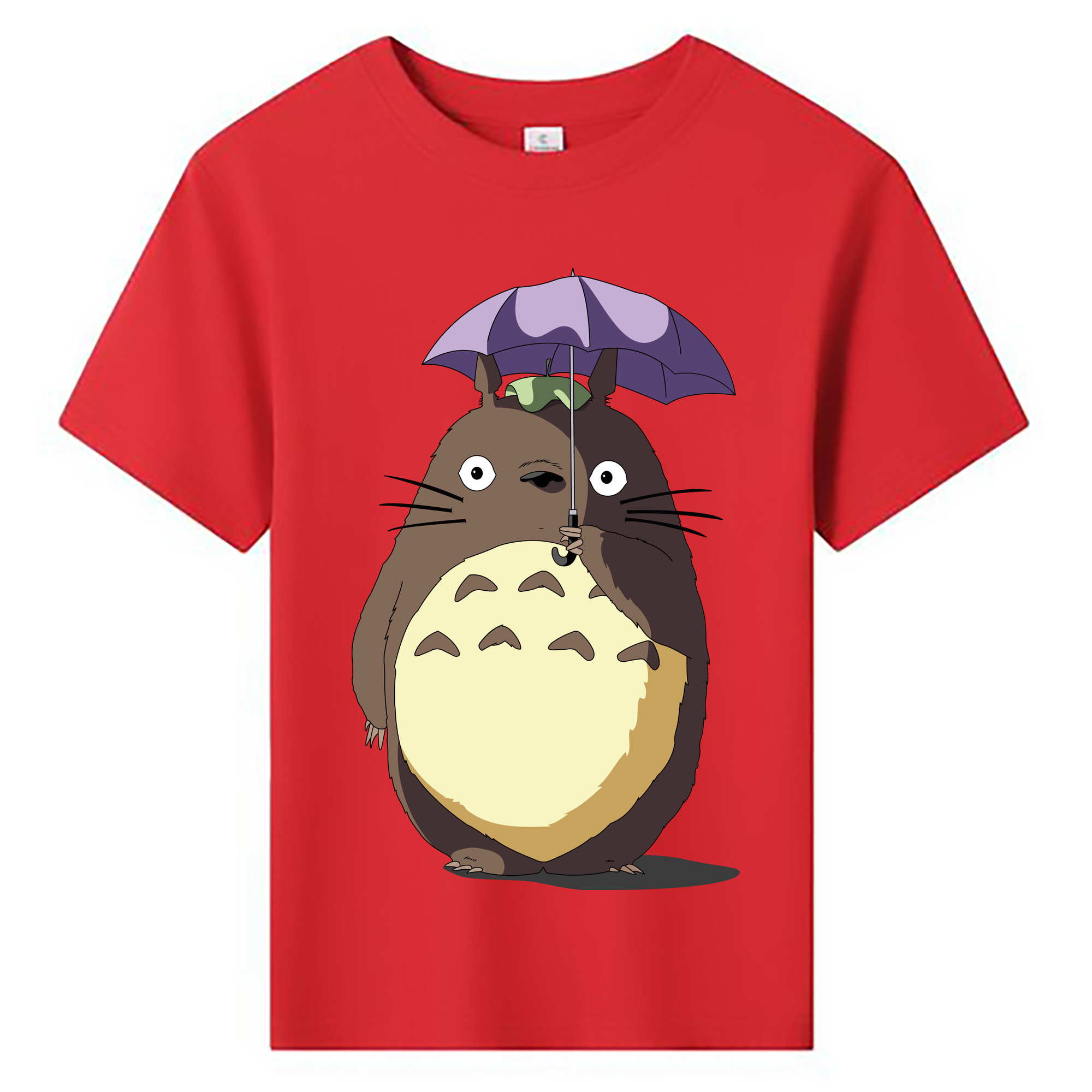 （画像用） となりのトトロ 草壁メイ 草壁サツキ My Neighbor Totoro Satsuki Kusakabe Mei Kusakabe 綿100％キッズTシャツ（フロントプリント）